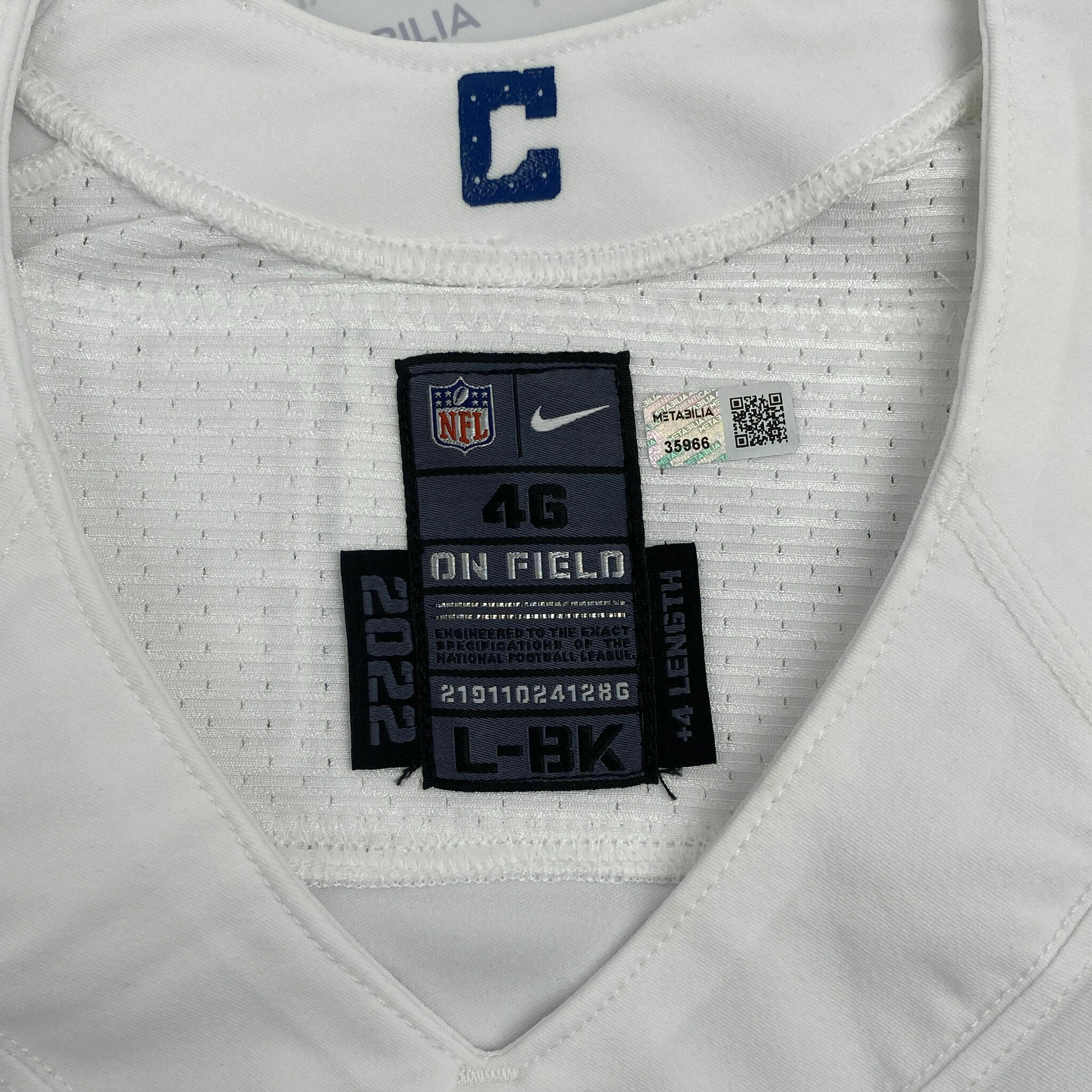 #51 Paye Team-Issued White Jersey