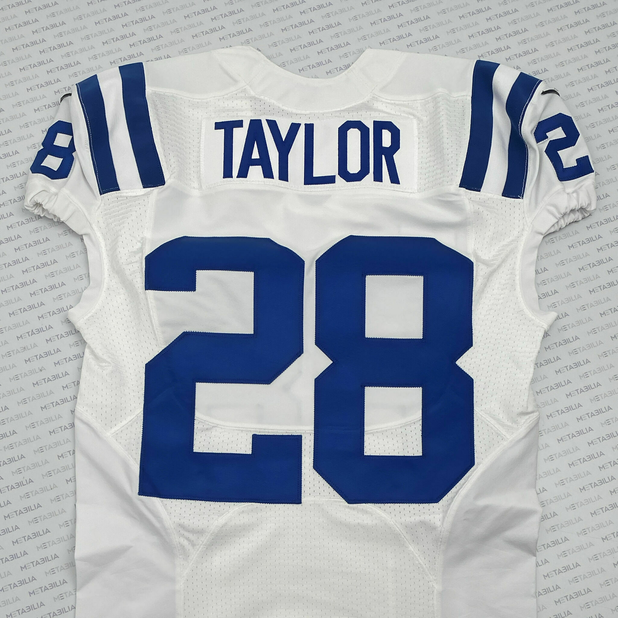 #28 Taylor Team-Issued White Jersey
