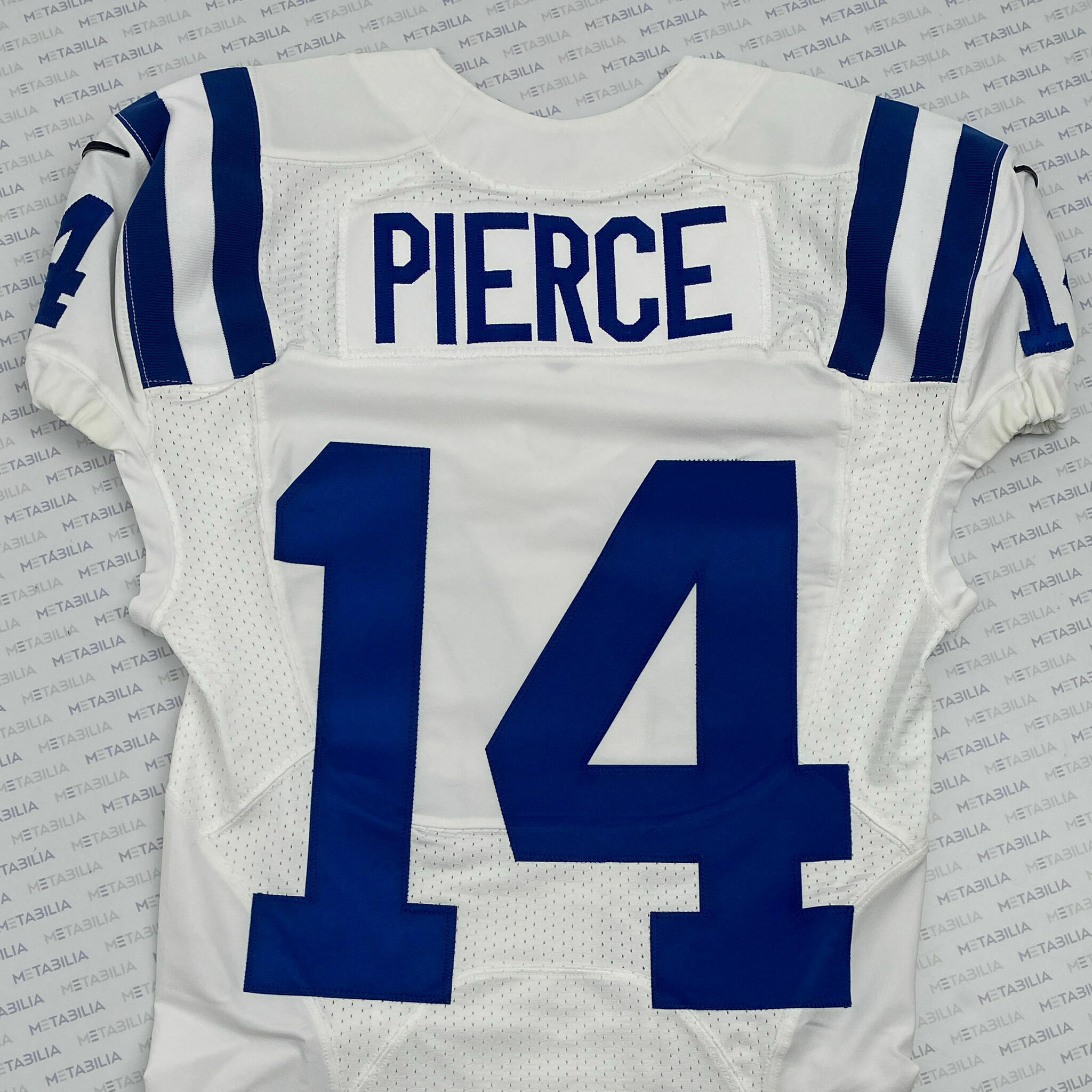 #14 Pierce Team-Issued White Jersey