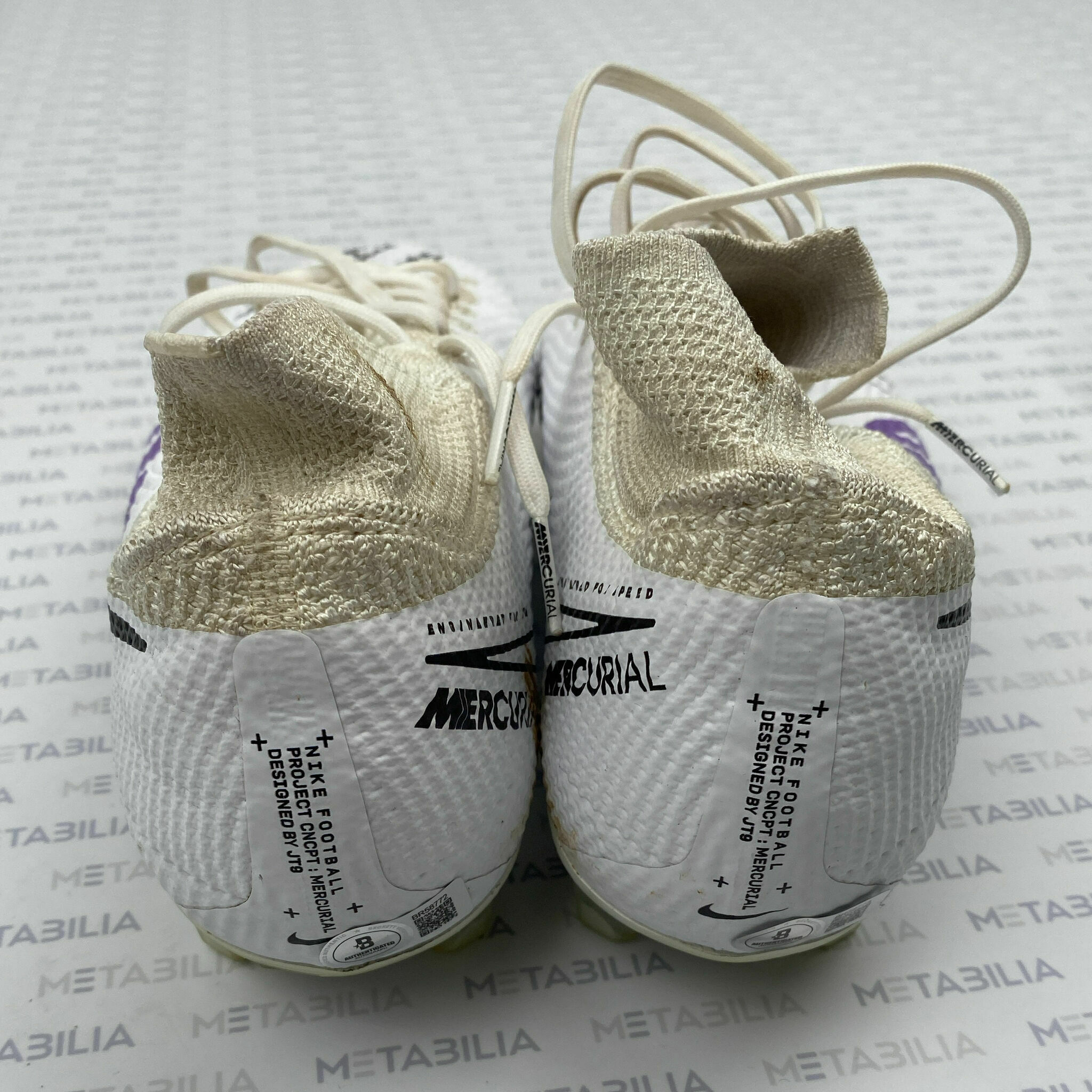 #9 Tucker Signed & Inscribed Game-Worn Cleats - 2020-2021 Season