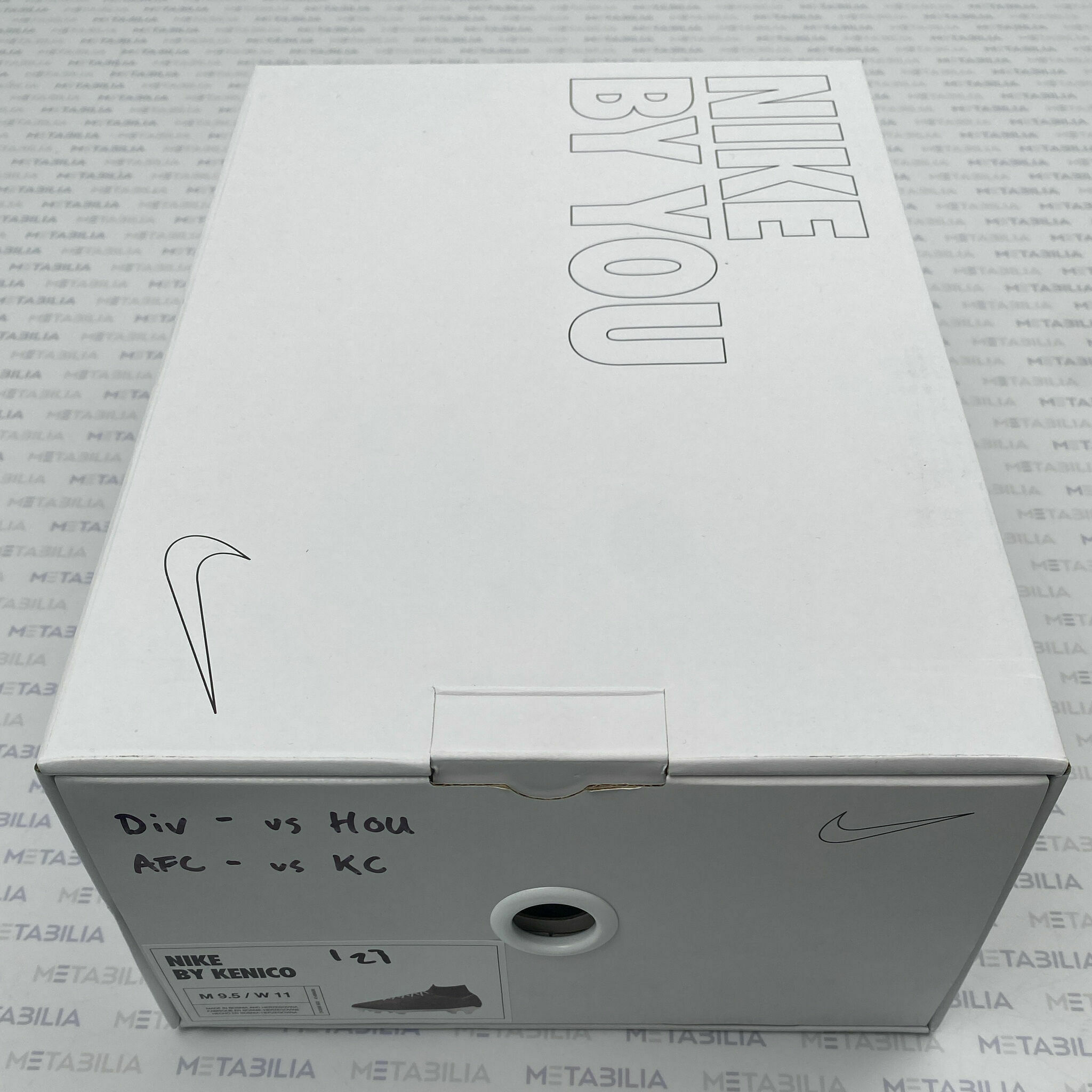 #9 Tucker Signed & Inscribed PLAYOFFS Game-Worn Cleats - 2023-2024 Season