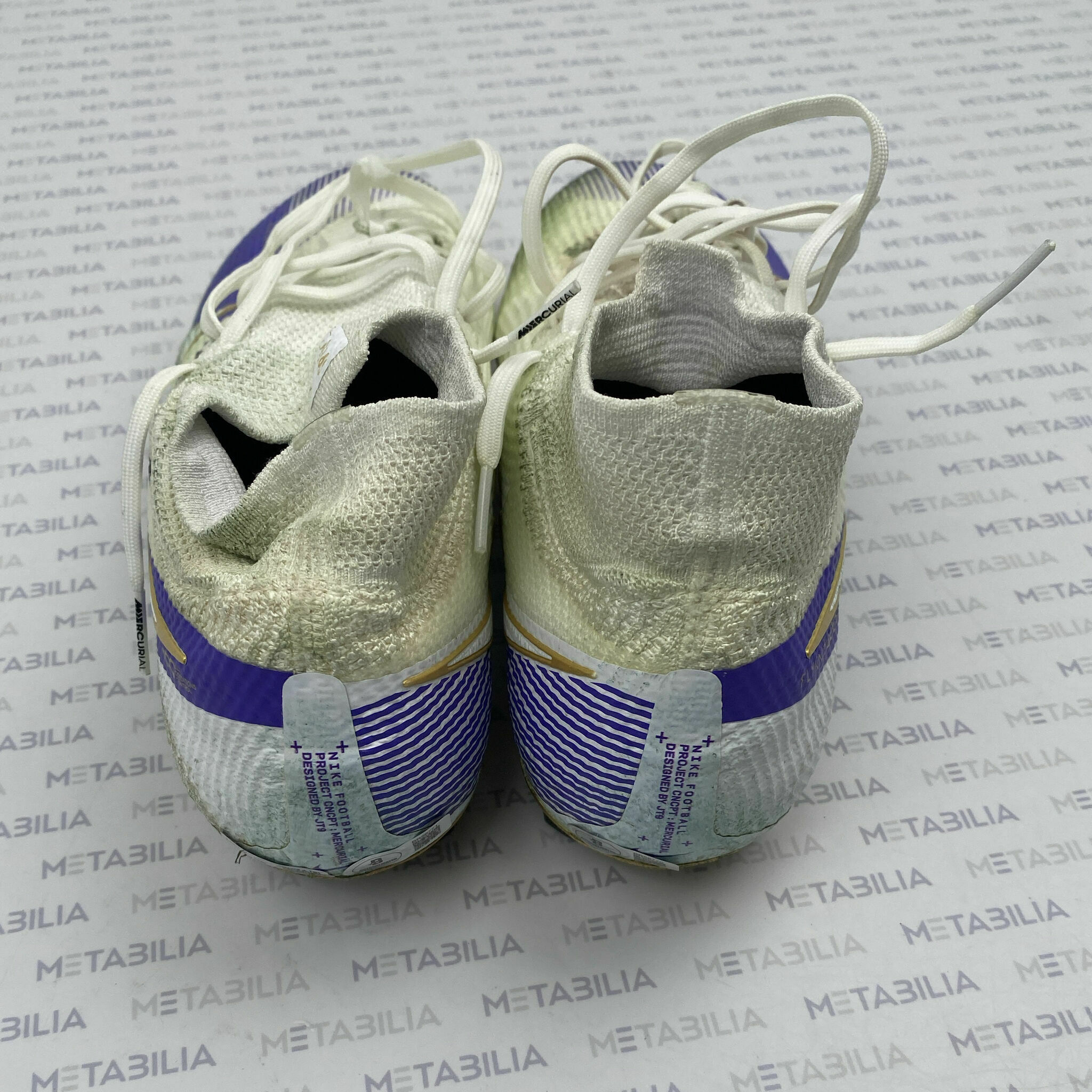 #9 Tucker Signed & Inscribed Game-Worn Cleats - 2020-2021 Season