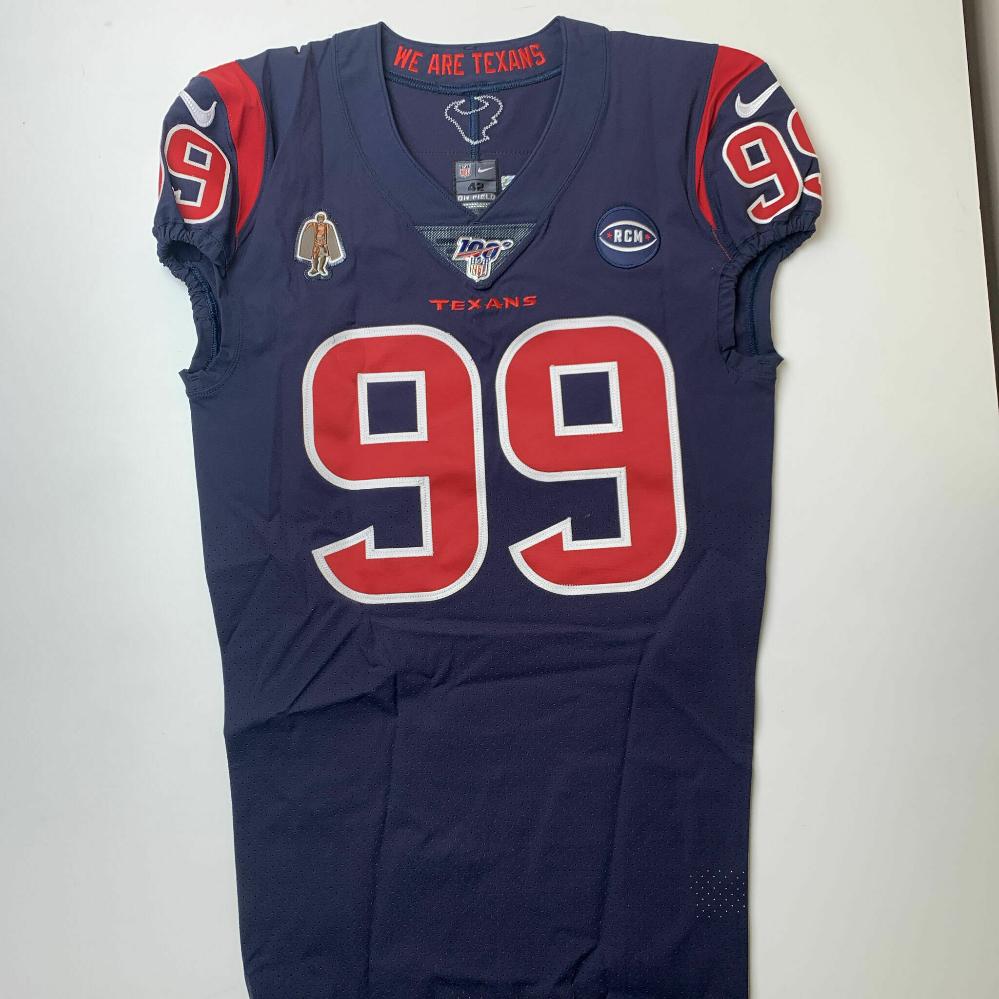 #99 Watt Color Rush Team-Issued Jersey