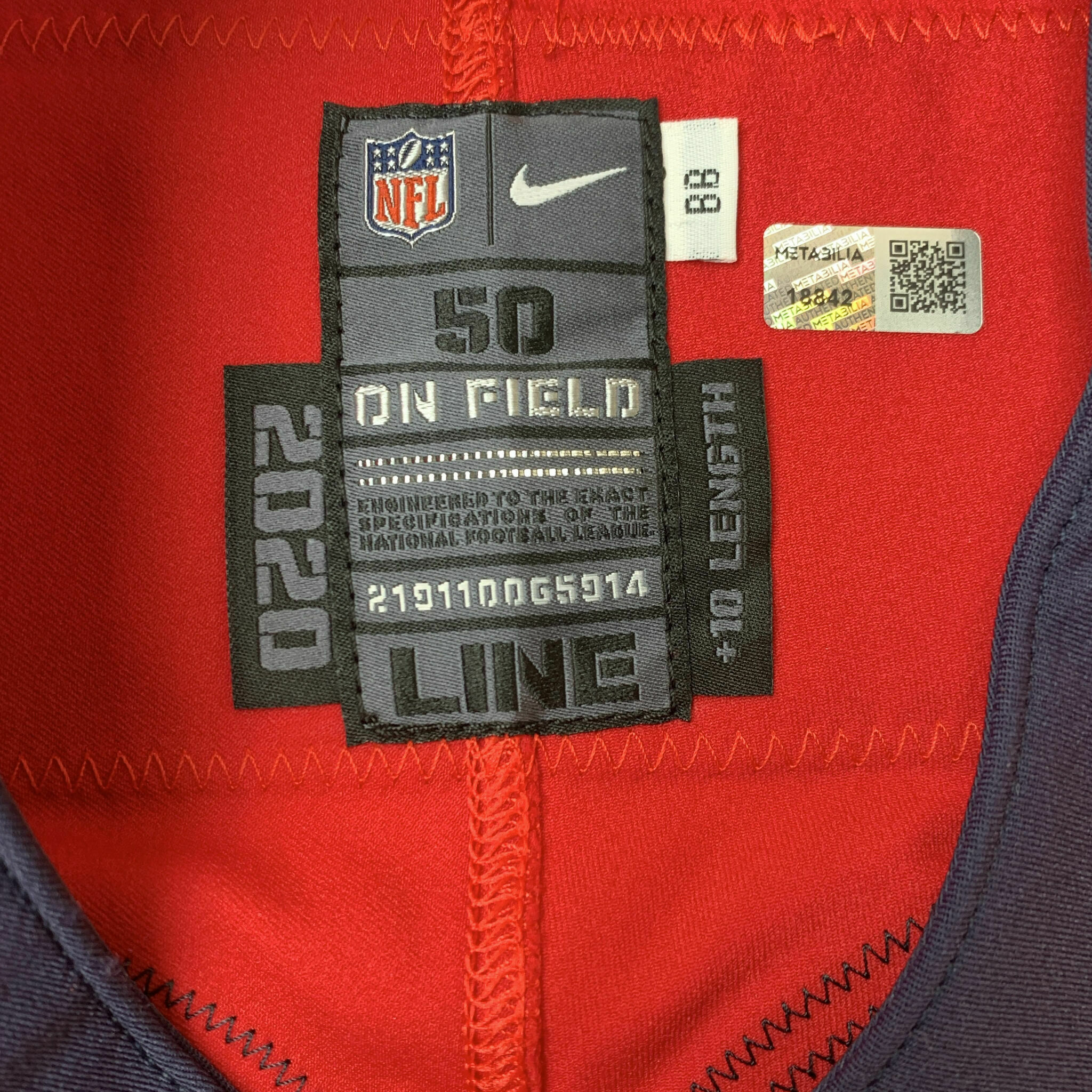 #99 Watt Red Team-Issued Jersey