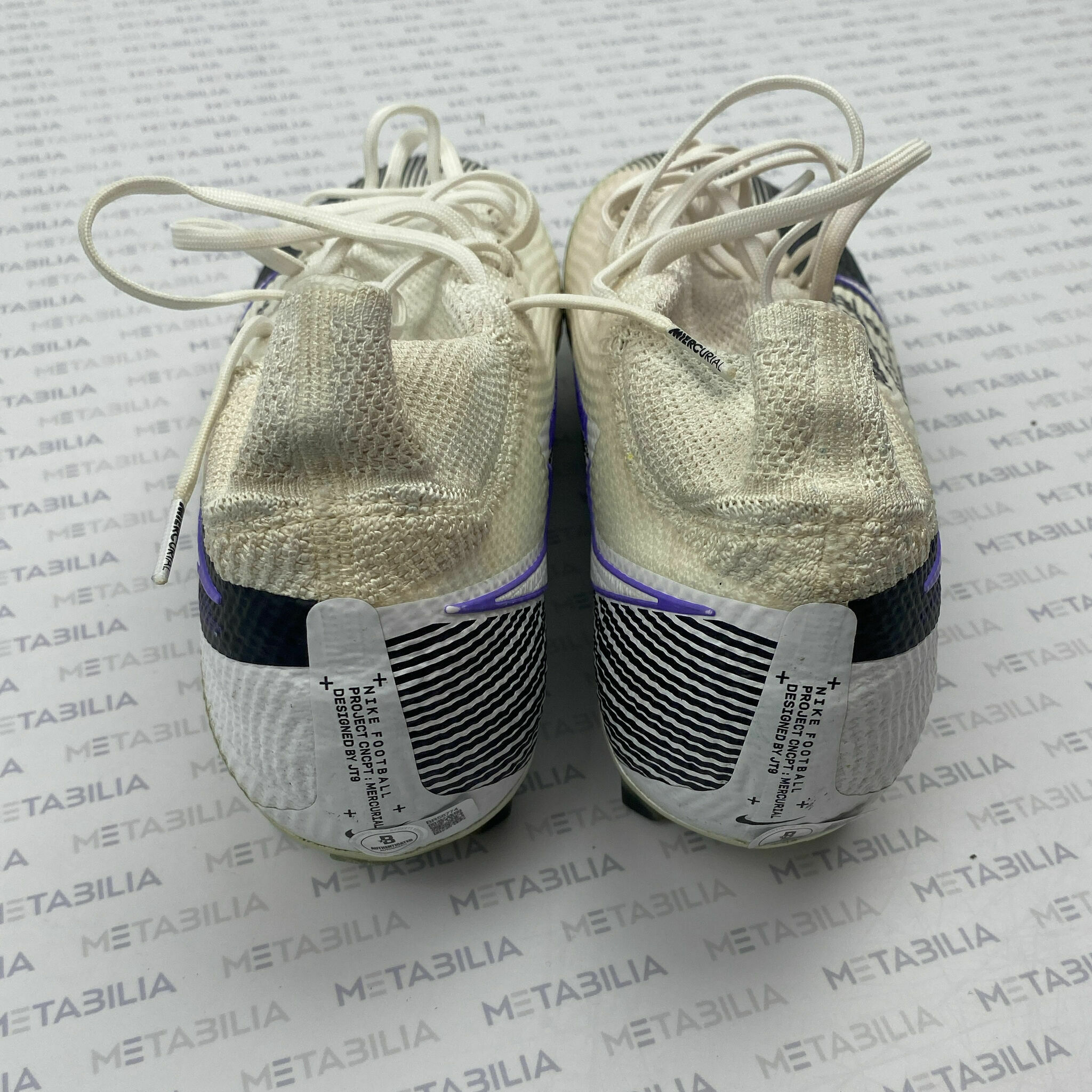 #9 Tucker Signed & Inscribed Game-Worn Cleats - 2020-2021 Season