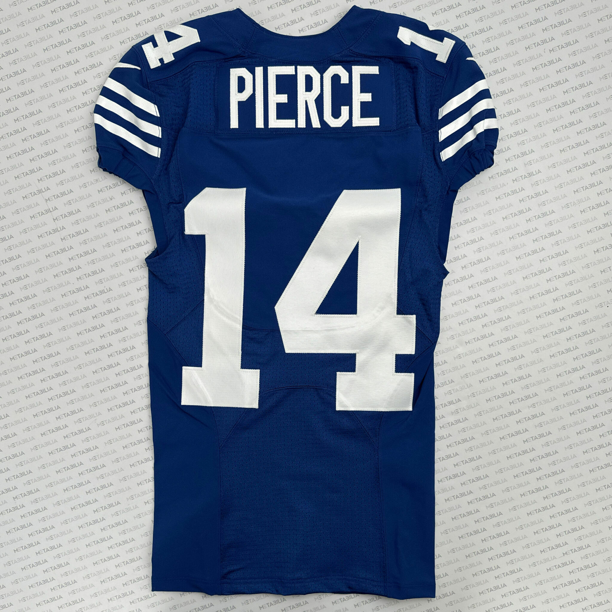 #14 Pierce Team-Issued Blue Jersey
