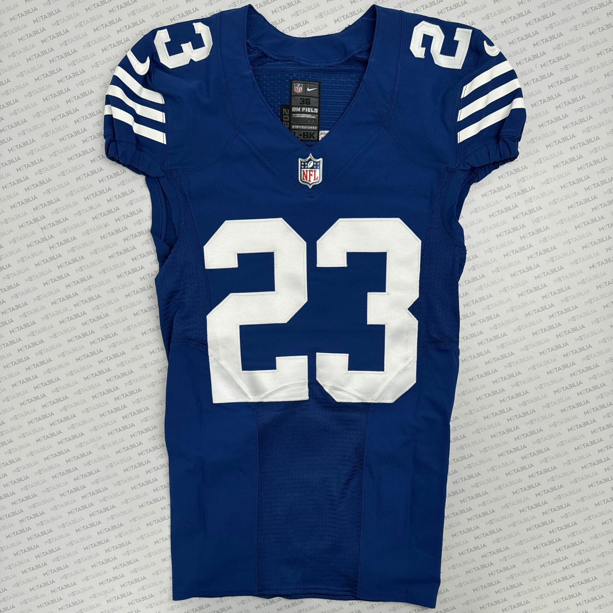 #23 Moore Team-Issued Blue Jersey