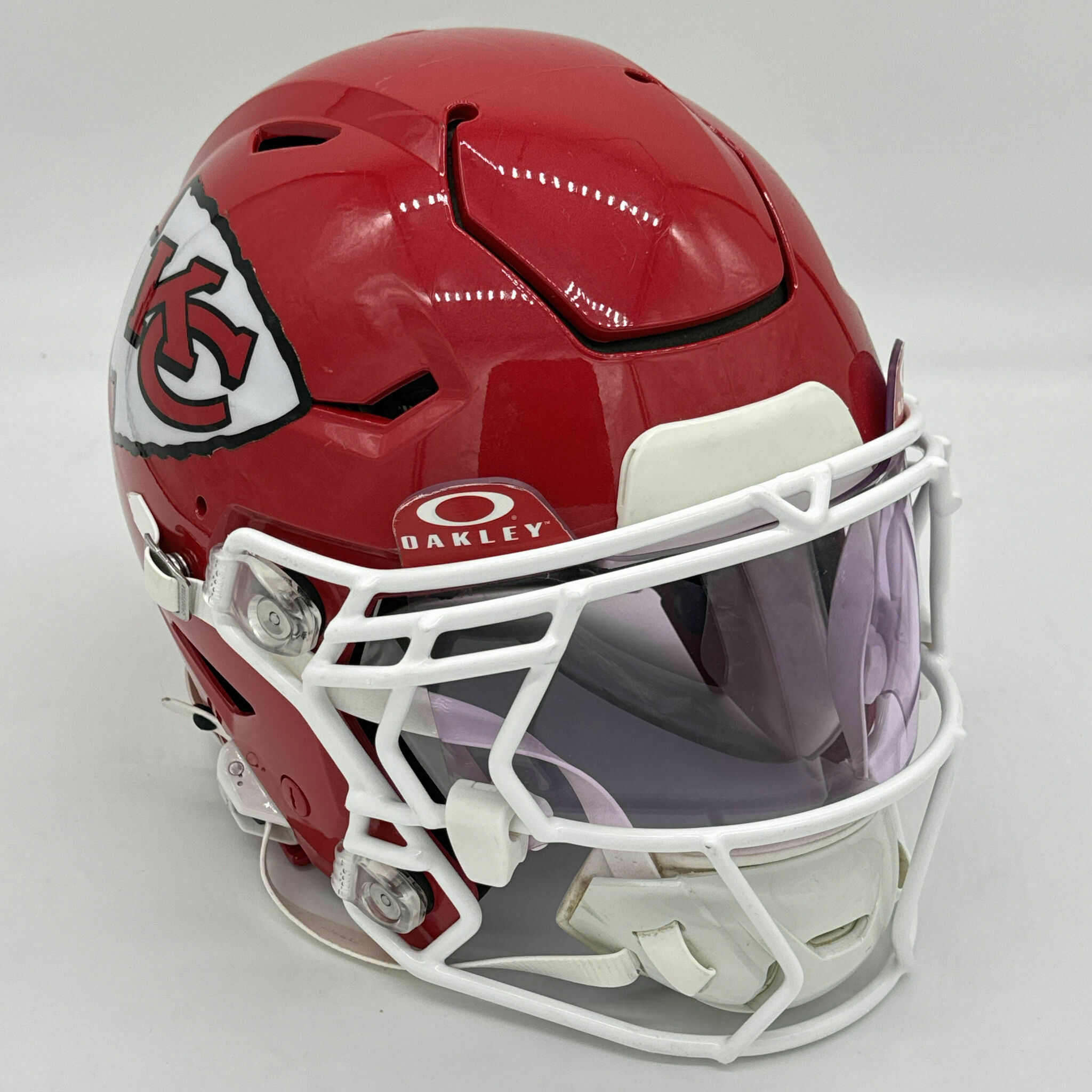 #4 Rice Season-Worn Helmet - 2024-2025 Season