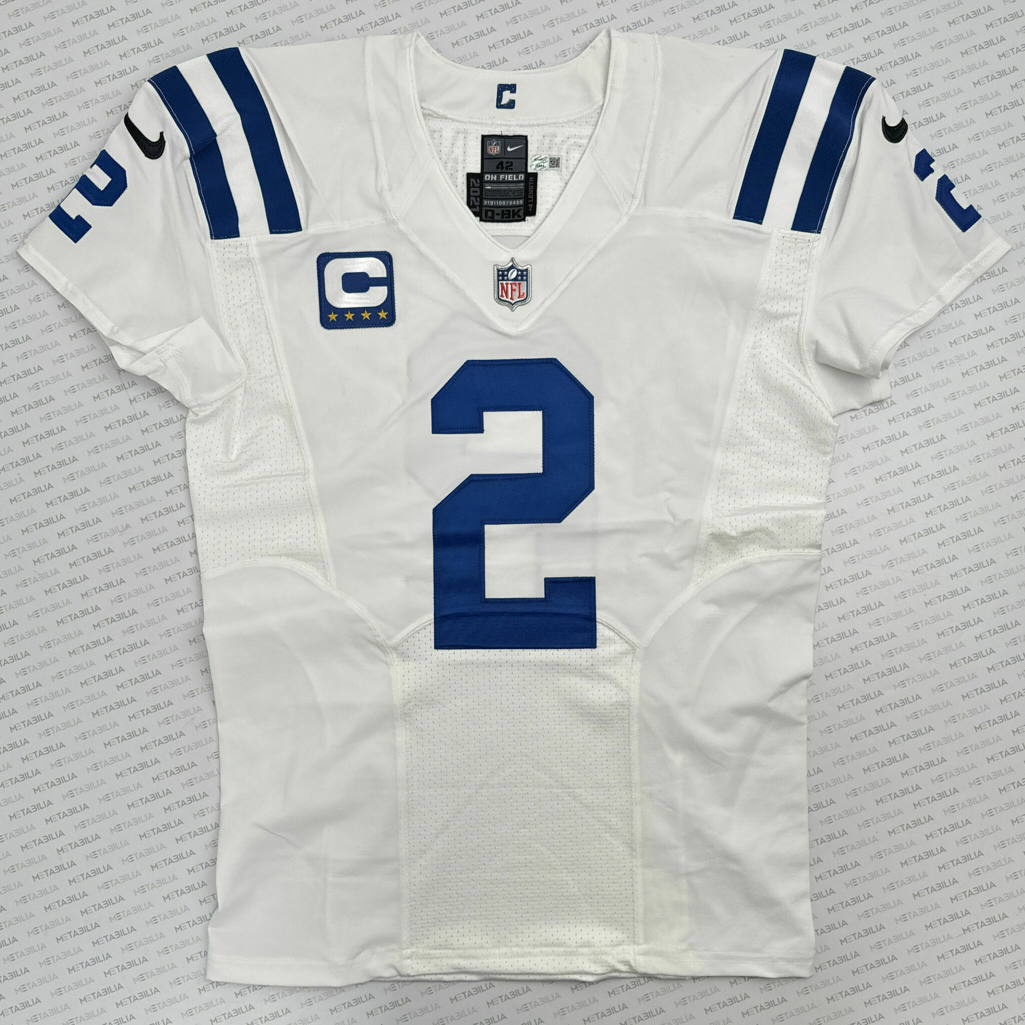 #2 Ryan Team-Issued White Jersey