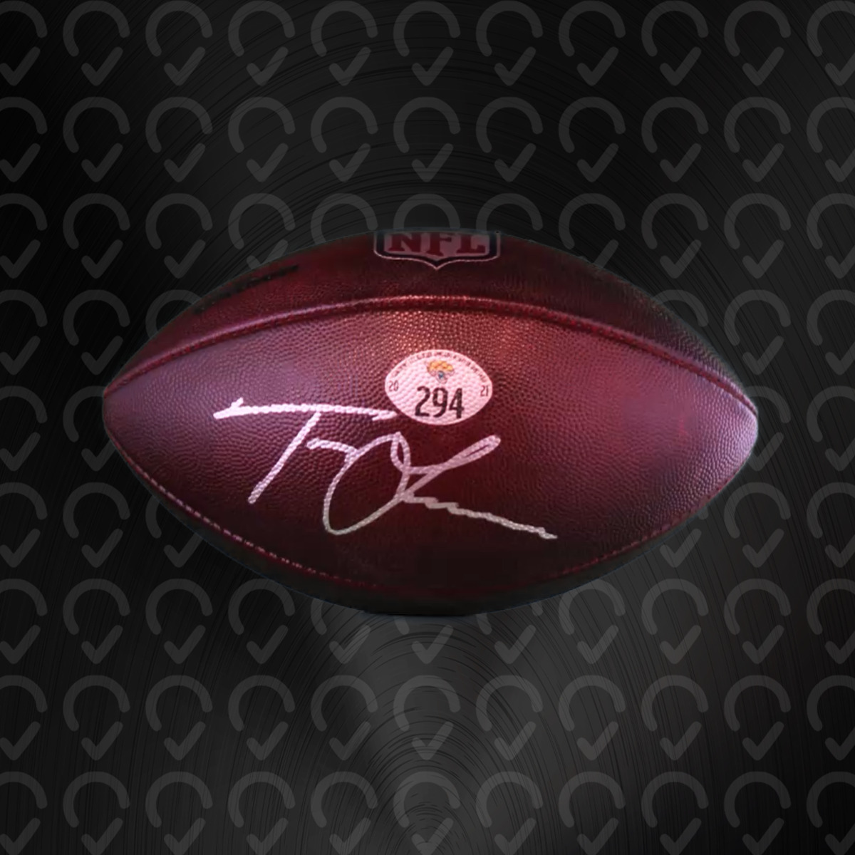 Lawrence Signed Game Used Ball #294