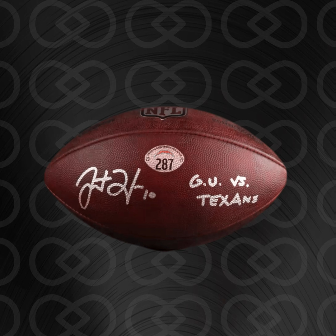 Herbert Signed Game Used Ball #287