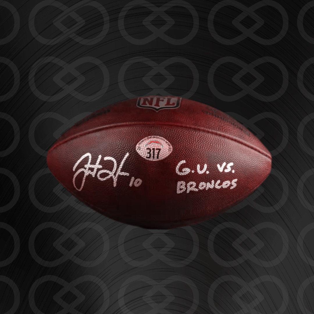 Herbert Signed Game Used Ball #317