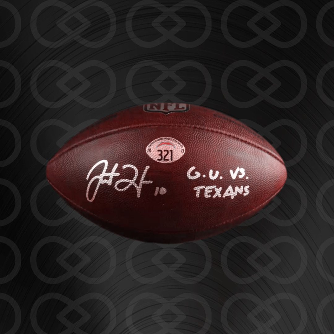 Herbert Signed Game Used Ball #321