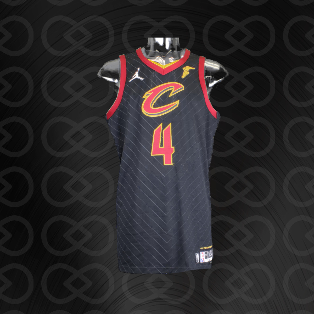 Evan Mobley #4 Game-Worn Jersey 12/28/21