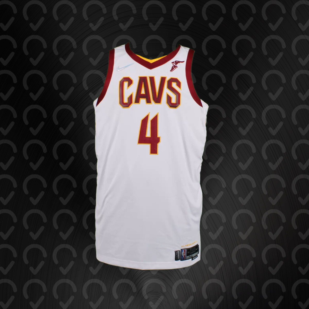 Evan Mobley Game Worn Jersey 12/6/21