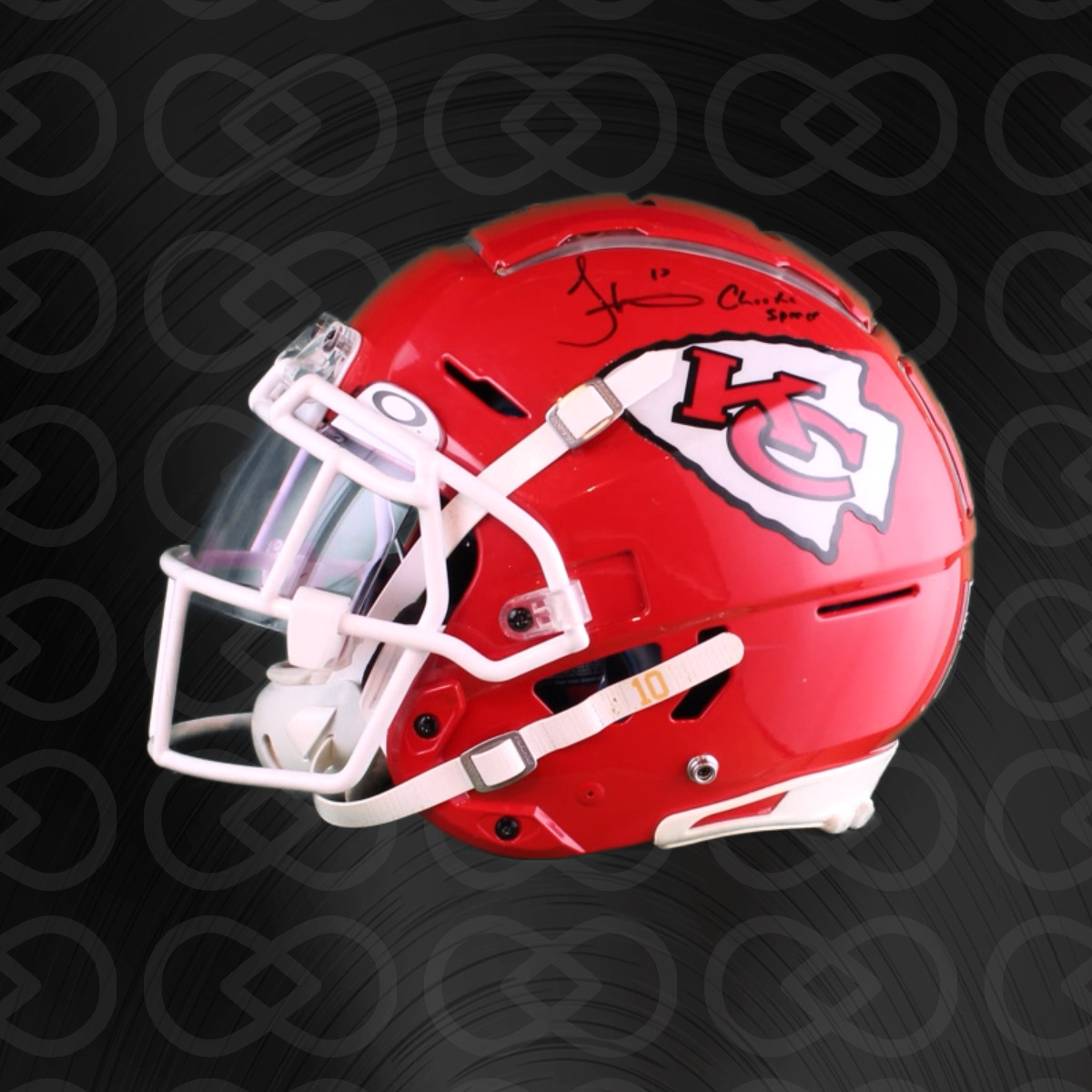 Tyreek Signed SB Game-Worn Helmet