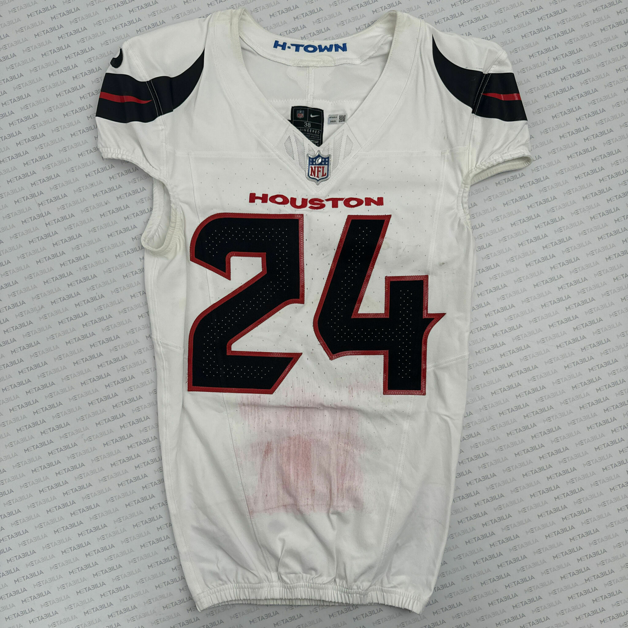 #24 Stingley Jr. Game-Worn Jersey vs. Patriots
