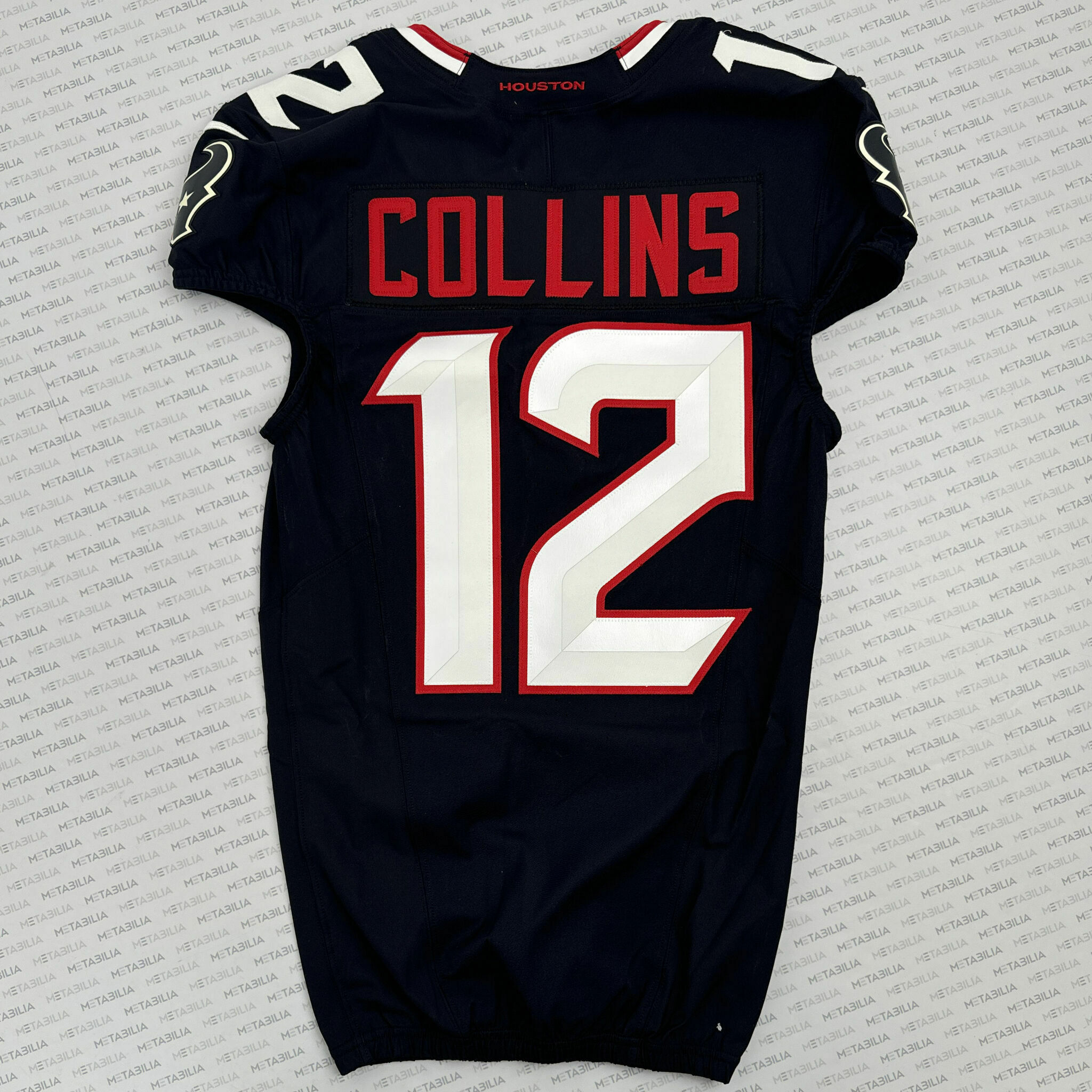 #12 Collins Game-Worn Jersey vs. Dolphins