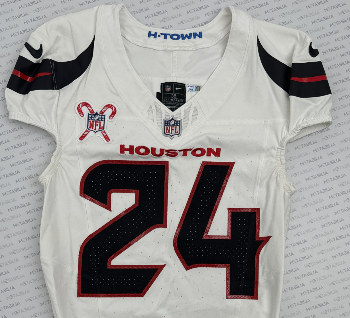 #24 Stingley Jr. Game-Worn Jersey vs. KC
