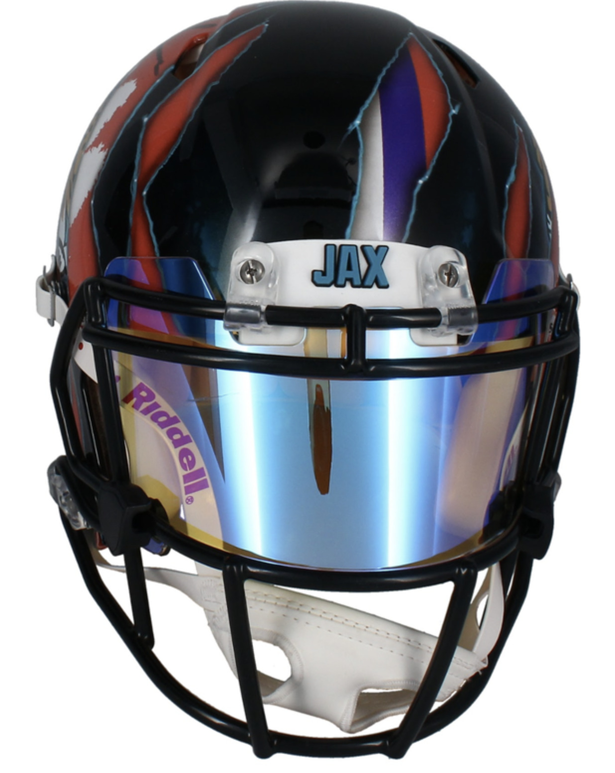 Trevor Lawrence Autographed Clemson Tigers / Jacksonville Jaguars Ripped Authentic Helmet