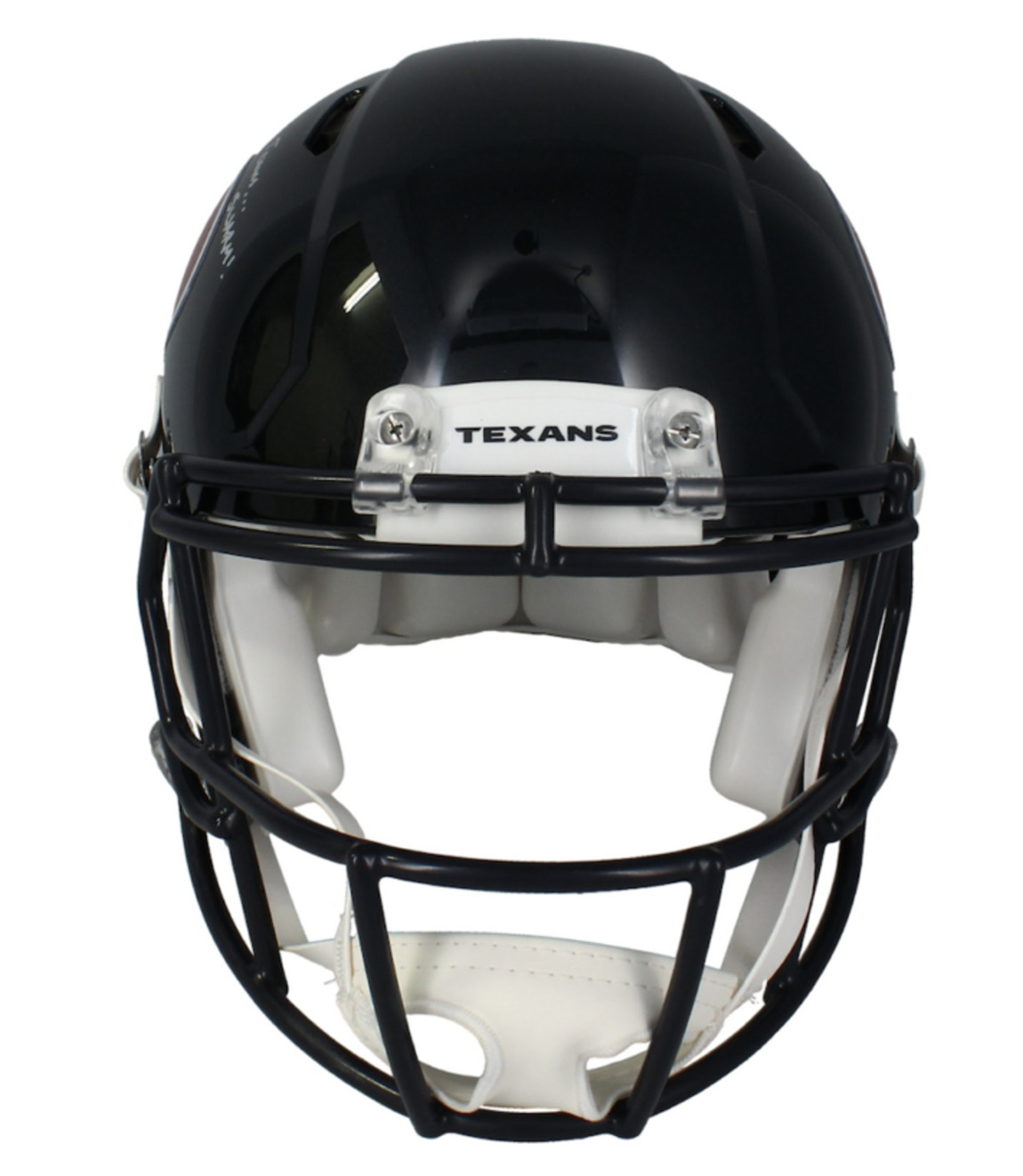 Dalton Schultz Autographed "Texans Swarm!" 2024 Authentic Speed Helmet