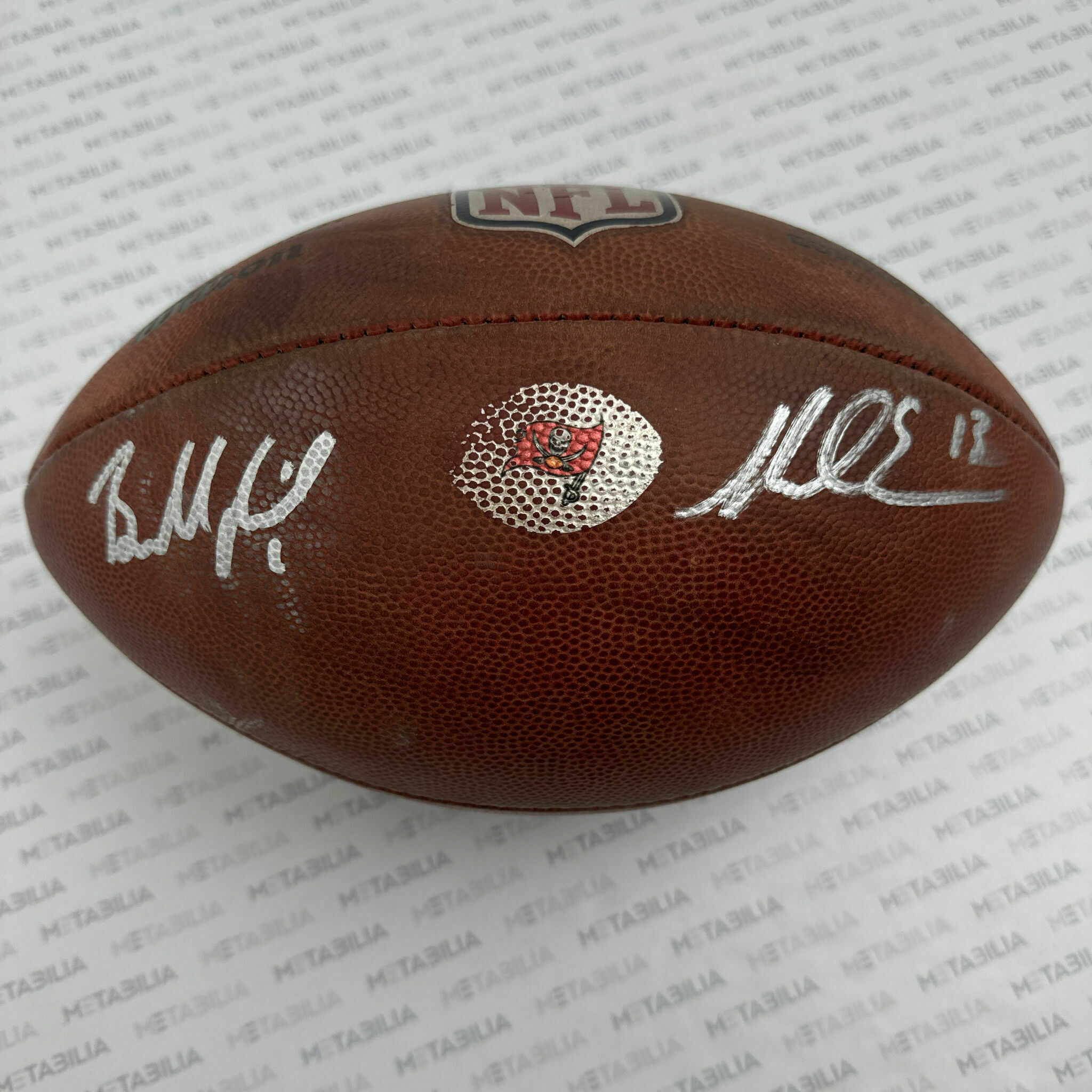 Evans & Mayfield Dual Signed Practice-Used Ball
