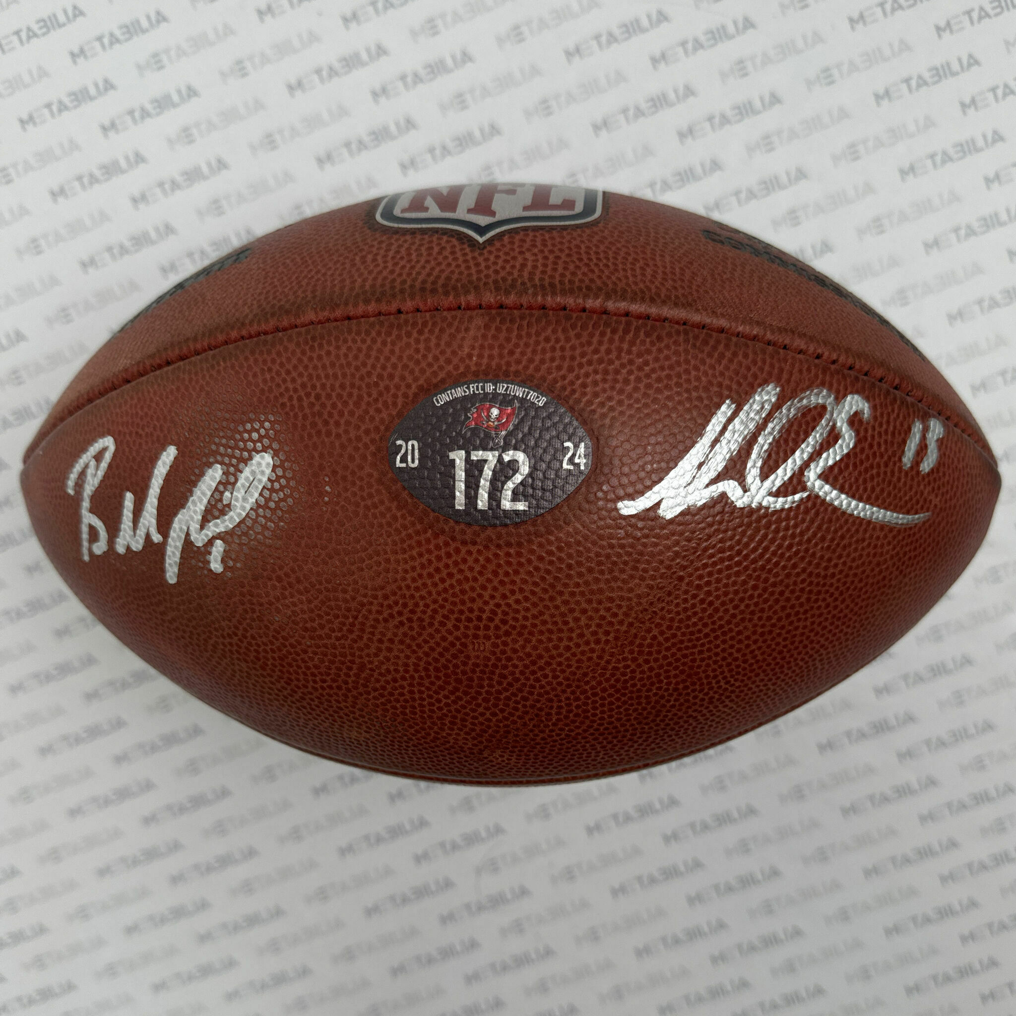 Evans & Mayfield Dual Signed Game-Used Ball #172 - 2024-2025 Season