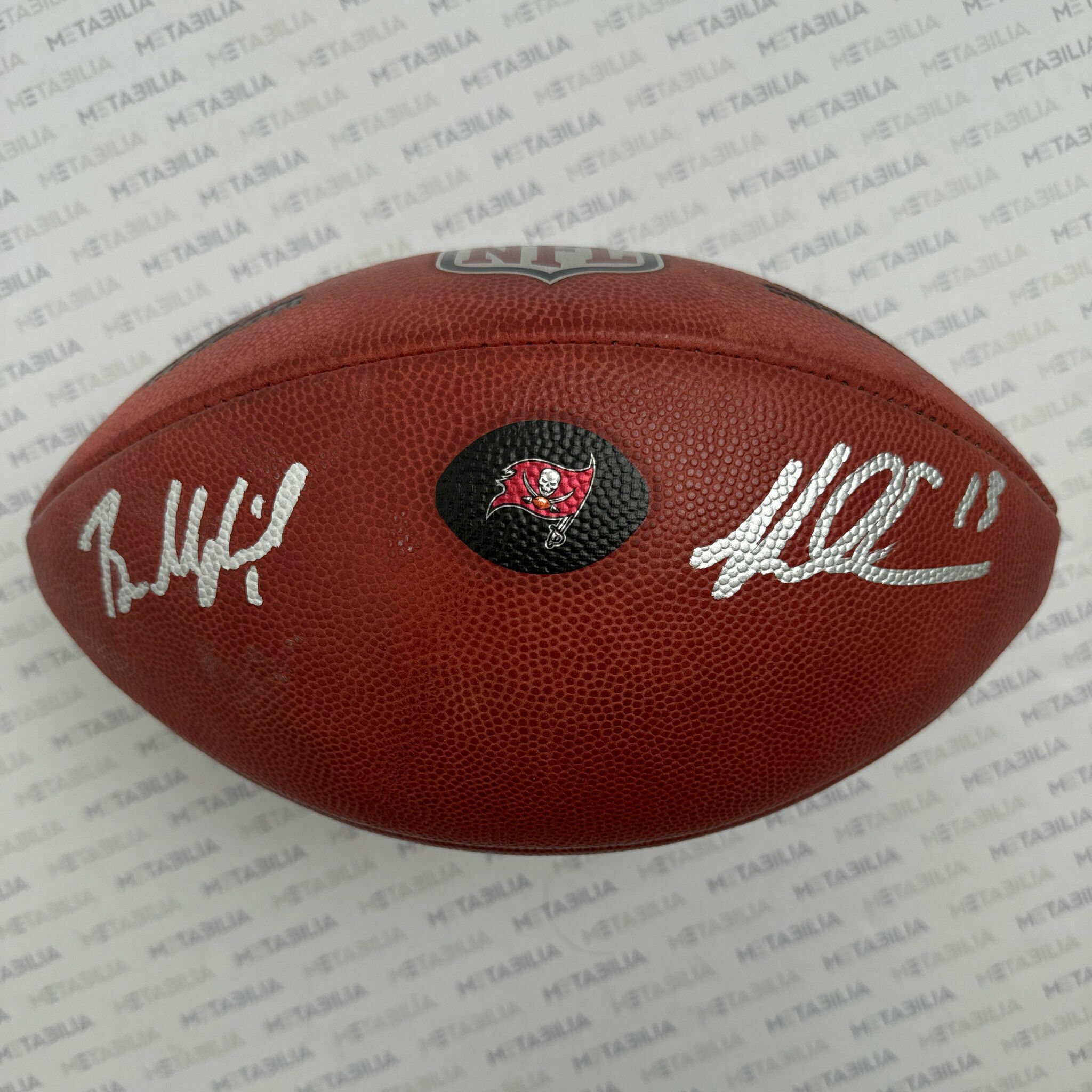 Evans & Mayfield Dual Signed Practice-Used Ball