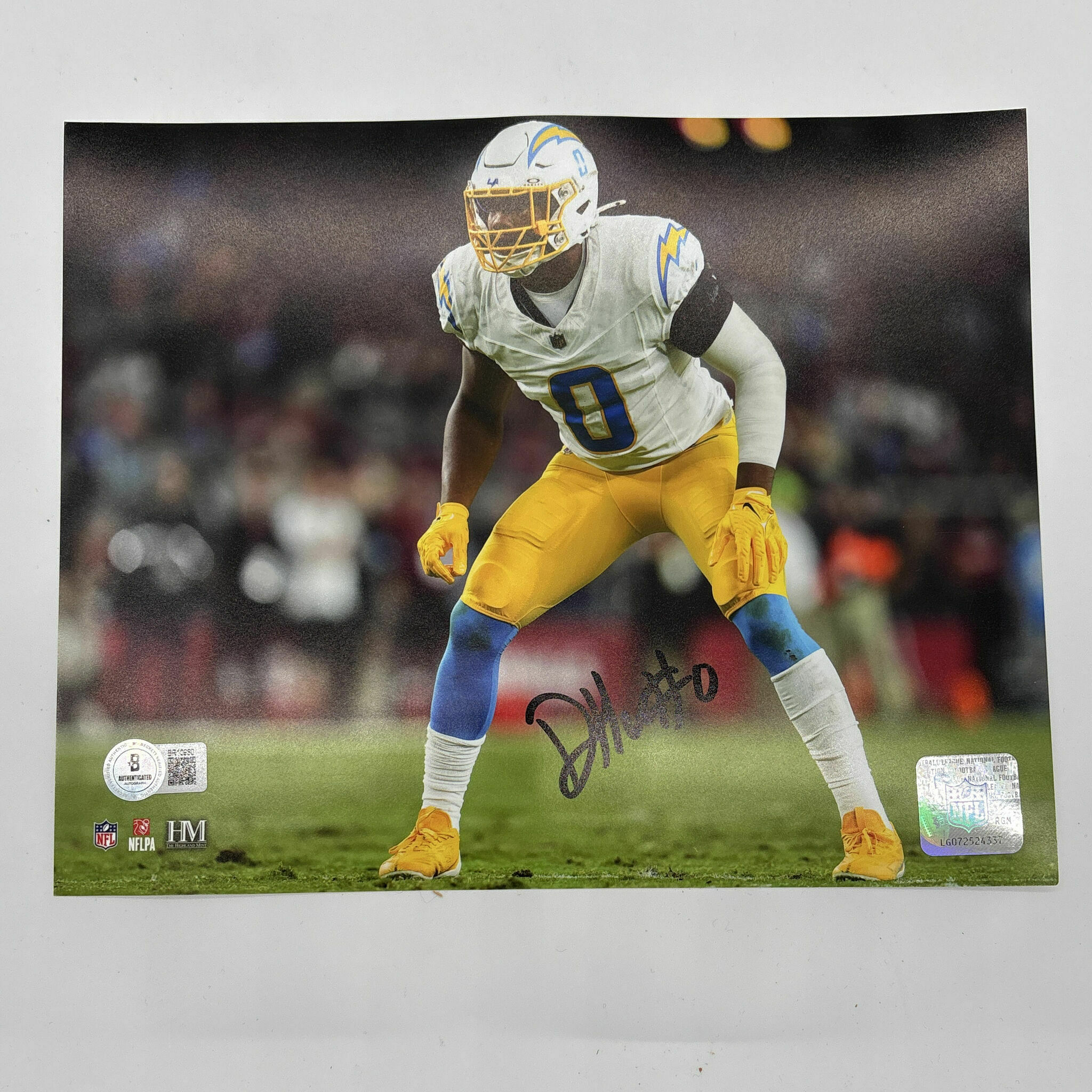 Daiyan Henley Signed 8x10 Standing