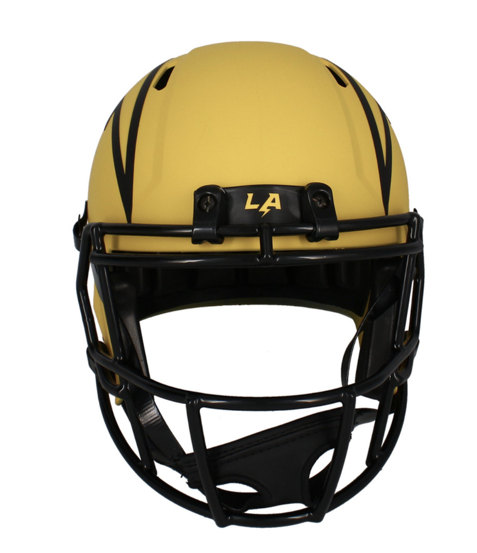 Antonio Gates Autographed Chargers 'RAVE' Full Size Speed Helmet Beckett