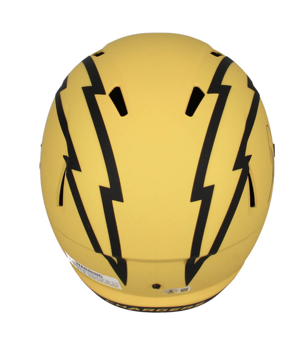 Antonio Gates Autographed Chargers 'RAVE' Full Size Speed Helmet Beckett