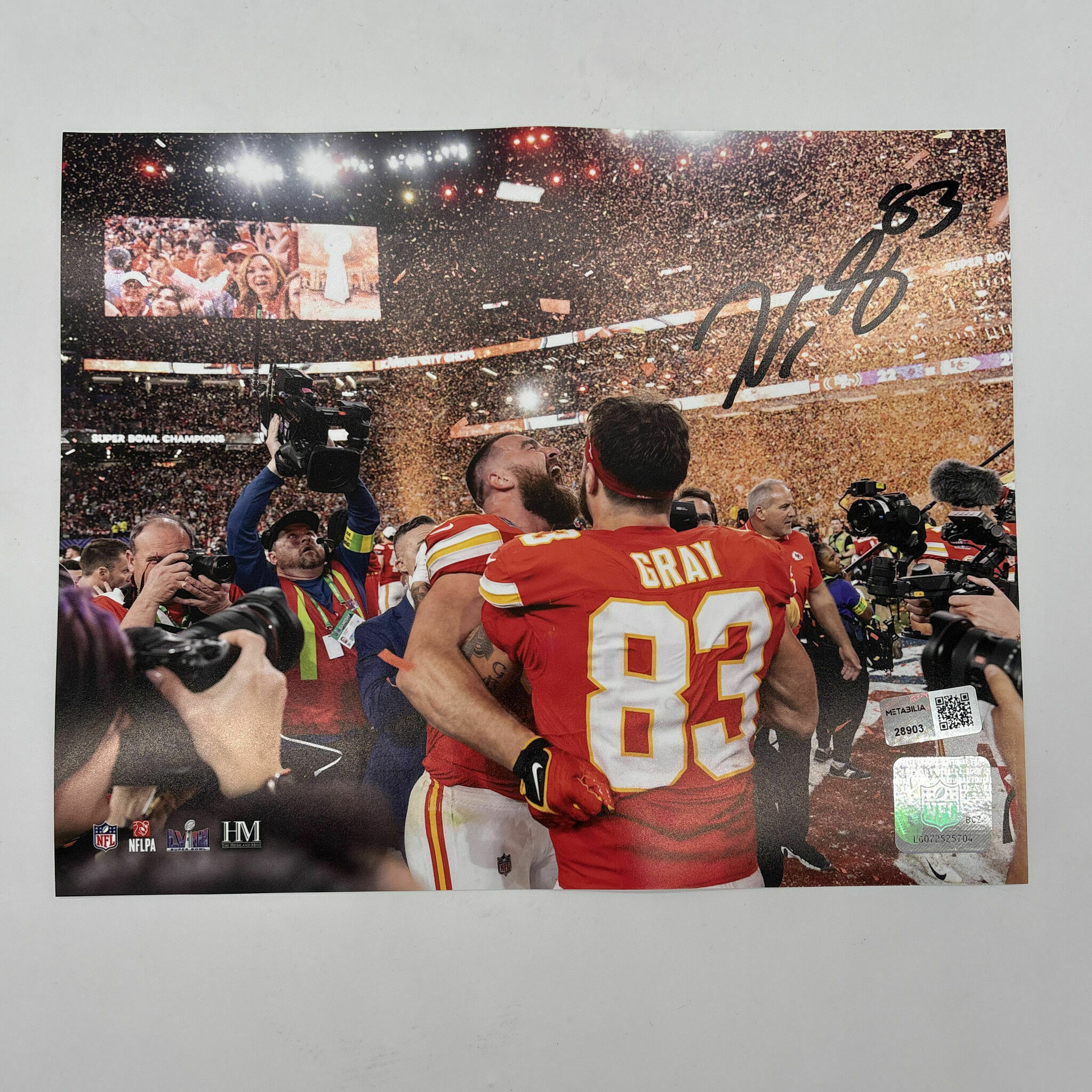 Noah Gray Signed 8x10 Photo - Confetti