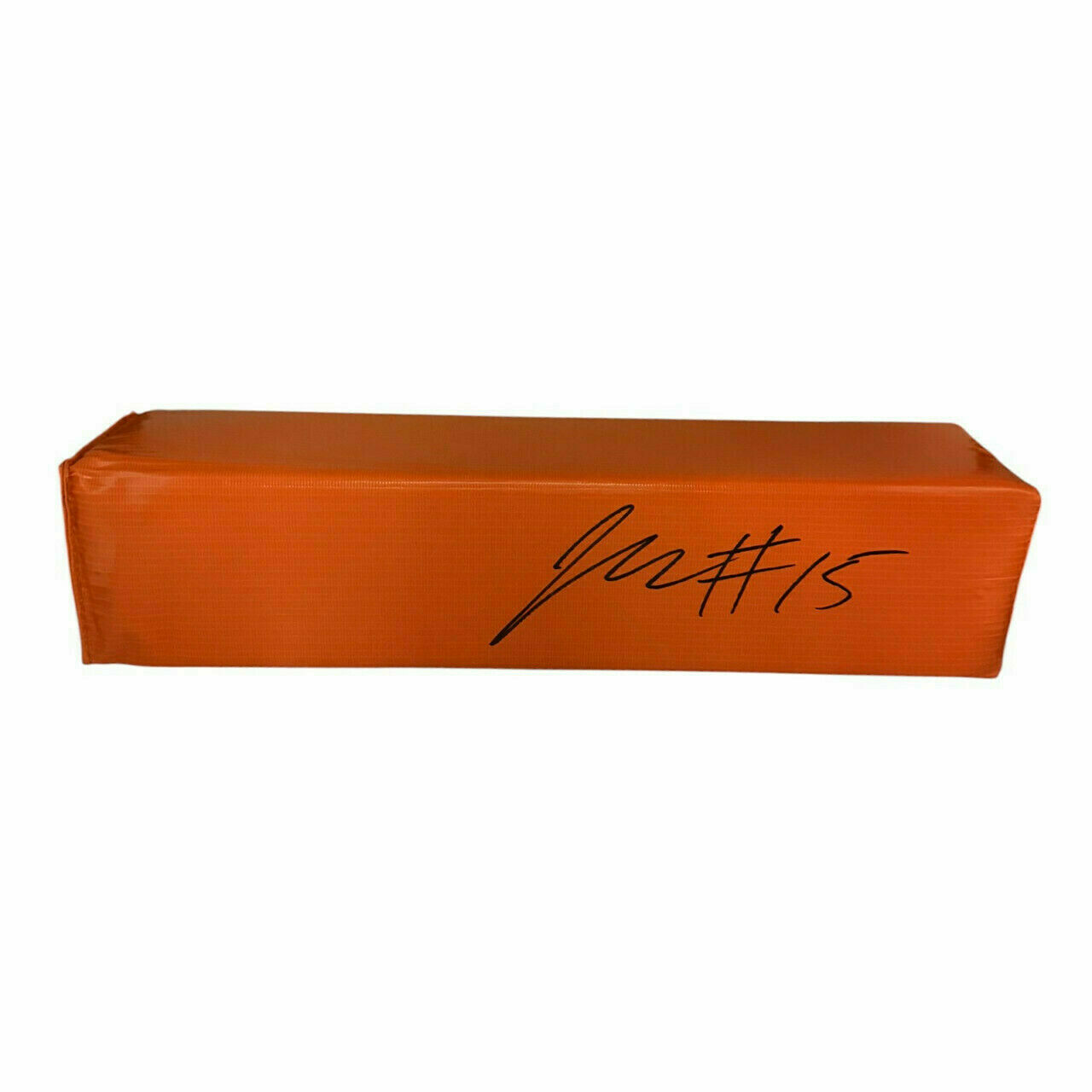 Jalen McMillan Autographed Orange Endzone Pylon - Beckett