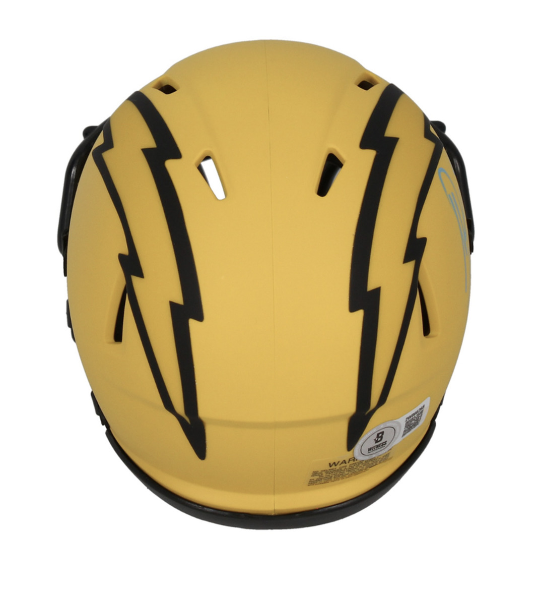 Antonio Gates Autographed Chargers 'RAVE' Mini Speed Helmet Beckett