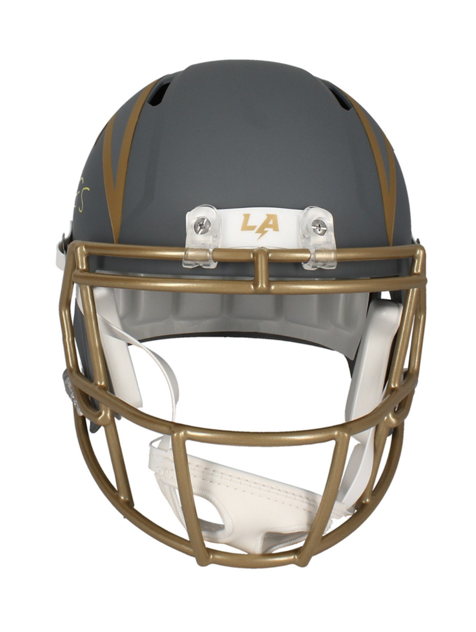 Antonio Gates Autographed Chargers 'Slate' Full Size Speed Helmet Beckett