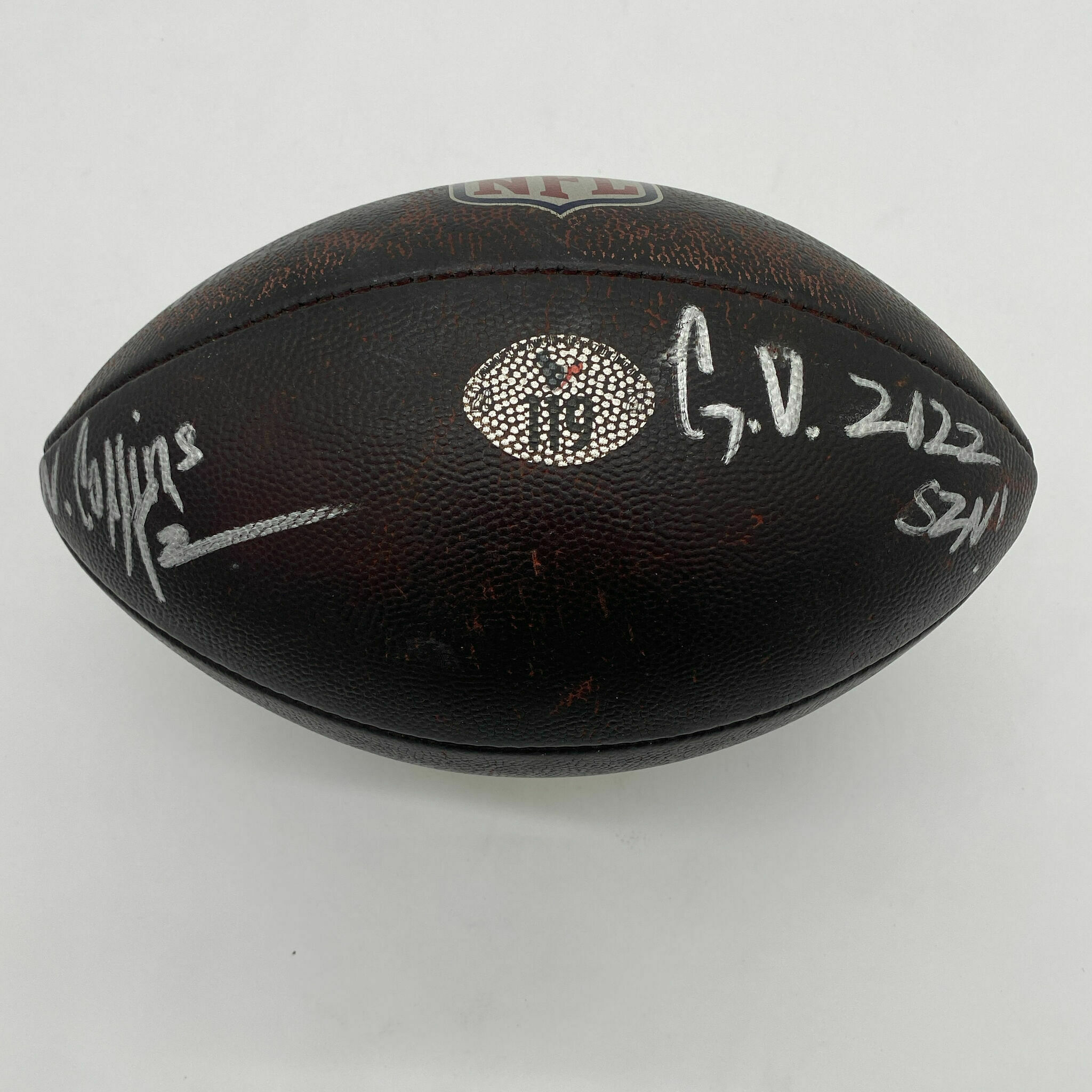 Collins Signed & Inscribed Game-Used Ball #119 - 2022-2023 Season