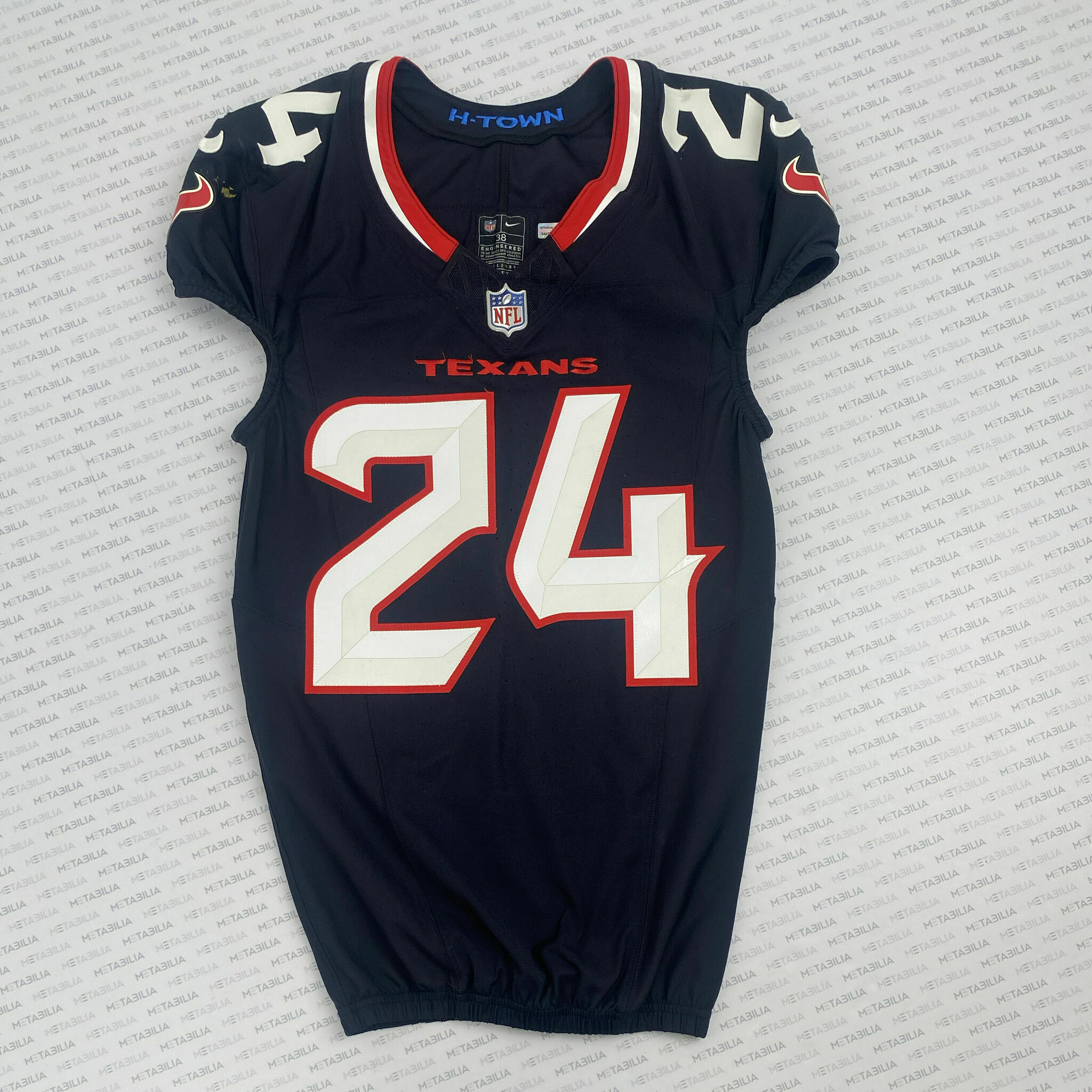 #24 Stingley Jr. Game-Worn Jersey 2024-2025 Season