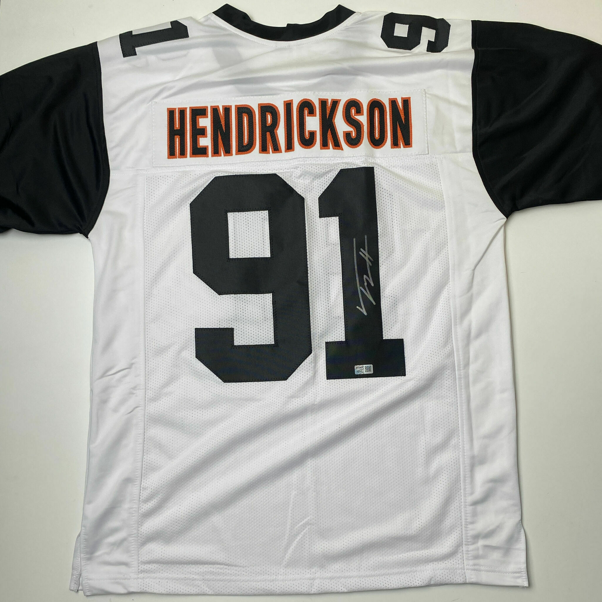 Hendrickson Signed Alt White Custom Jersey