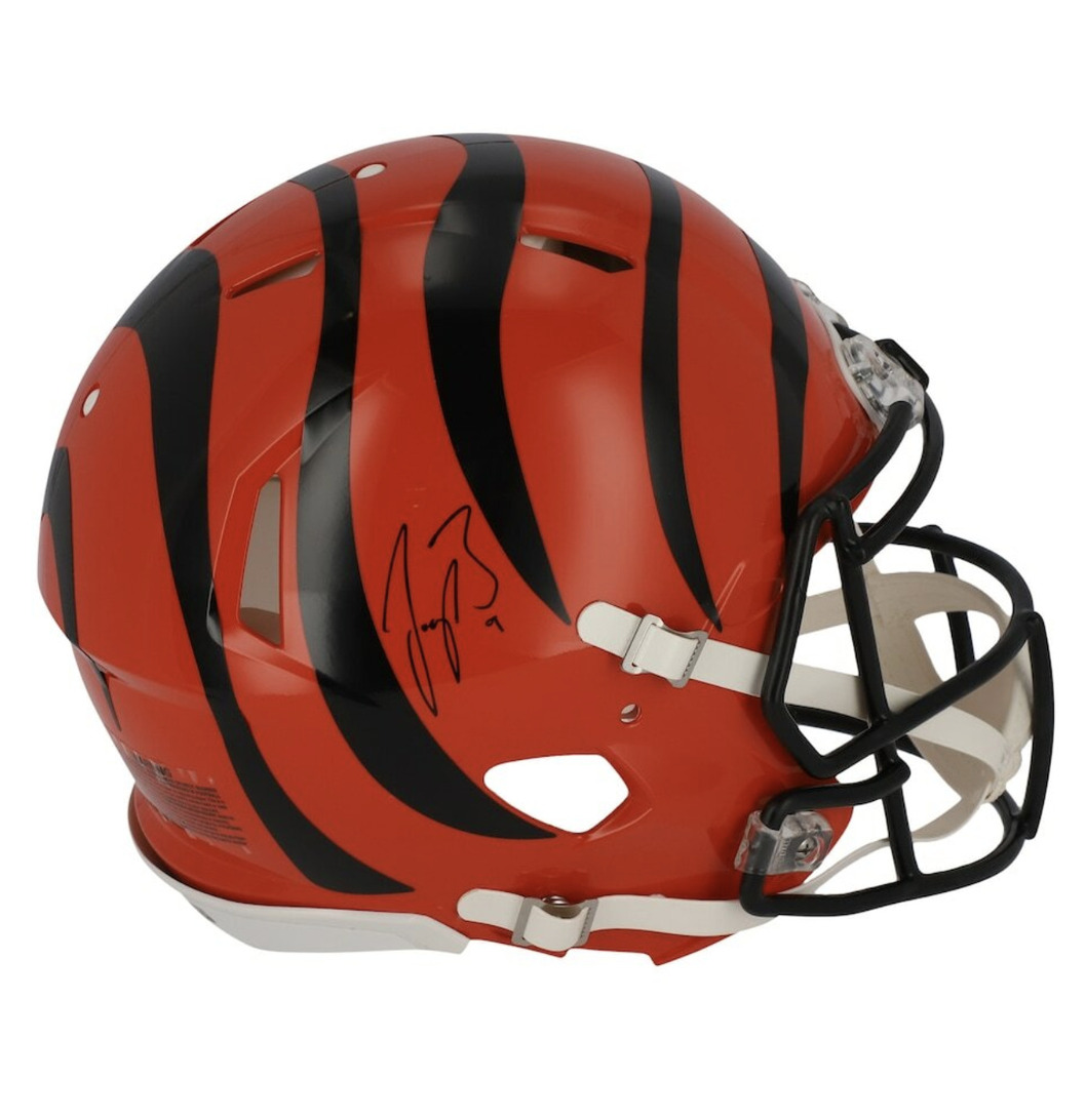 Joe Burrow Autographed Cincinnati Bengals Speed Authentic Helmet Fanatics