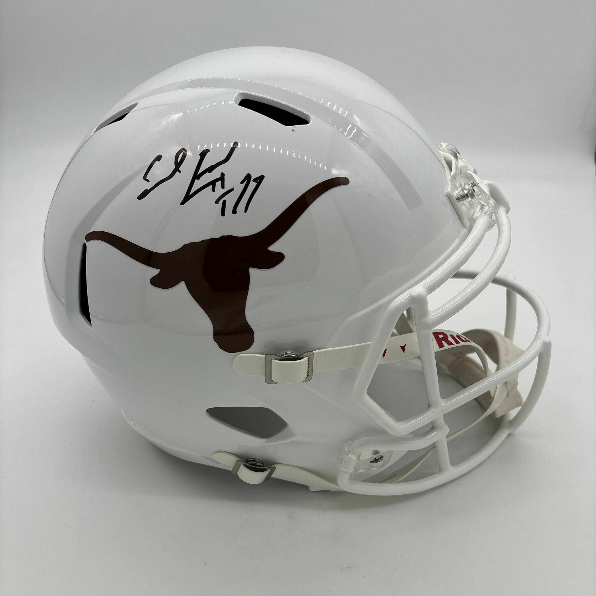 Earl Campbell Signed Full Size Texas Longhorns Replica Helmet