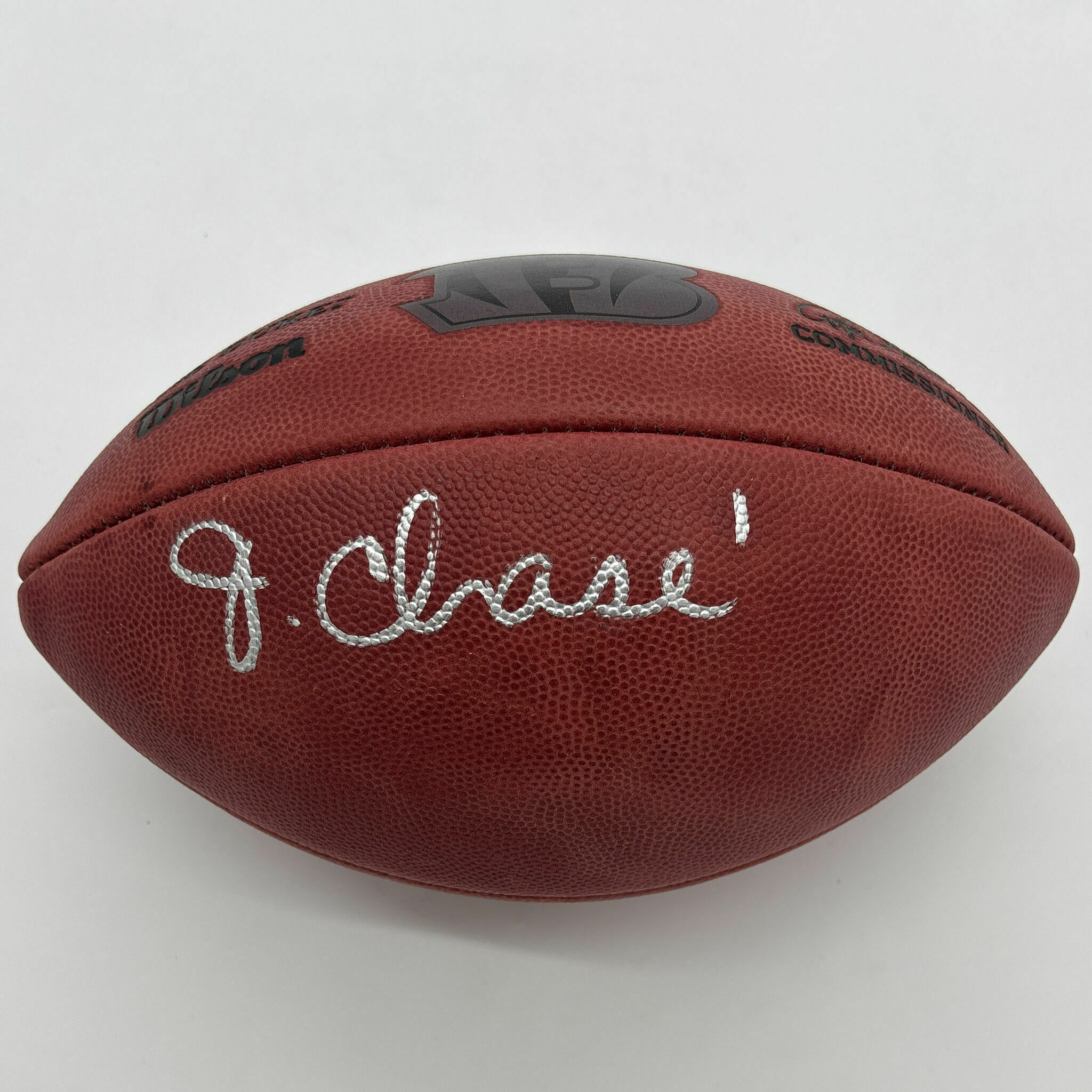 Chase Signed Metallic Logo Duke Football
