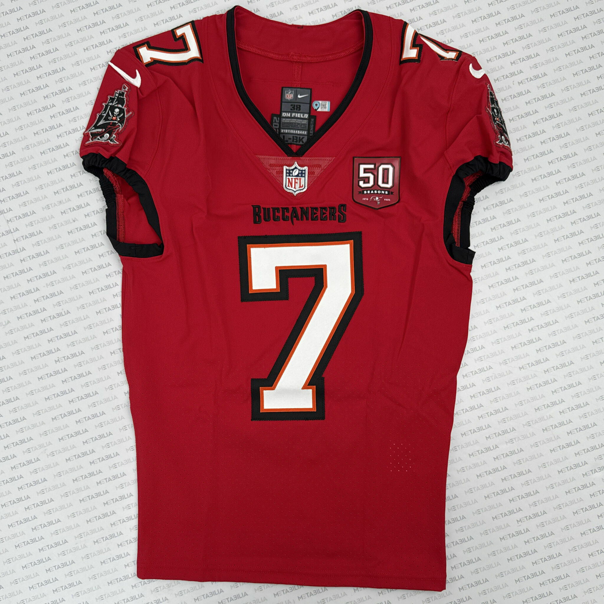 #7 Irving Red Game-Issued Jersey