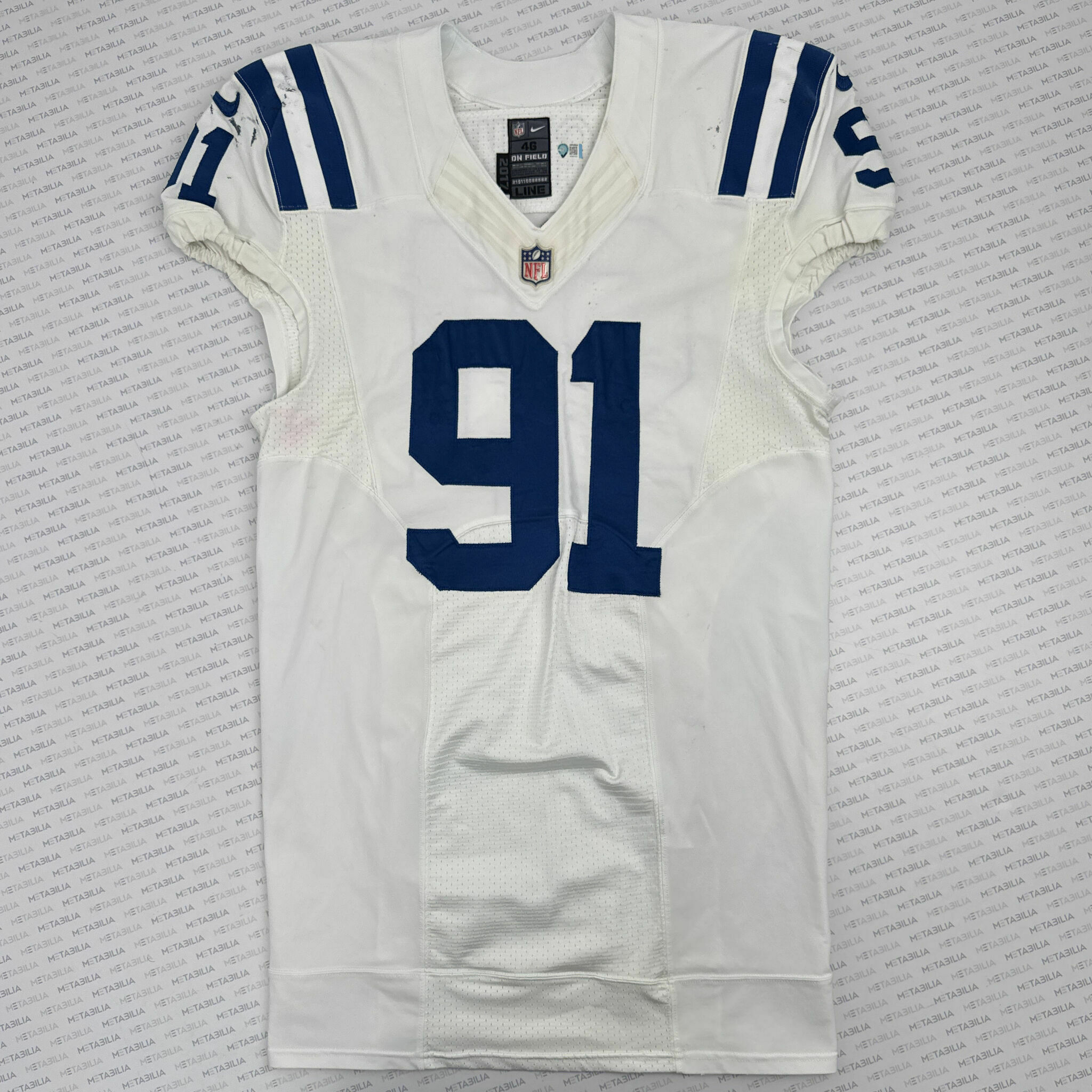 #91 Ridgeway Game-Worn Jersey