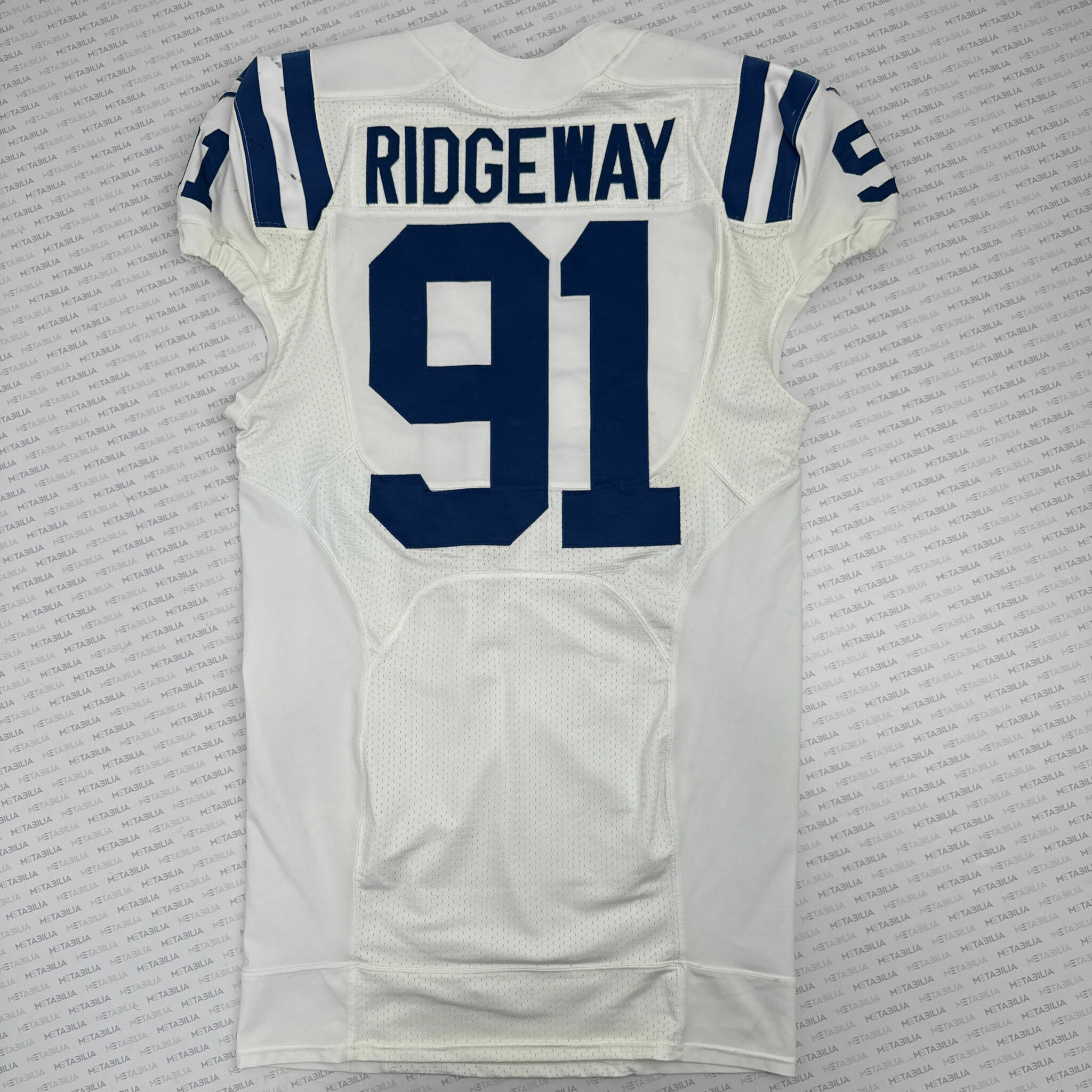 #91 Ridgeway Game-Worn Jersey