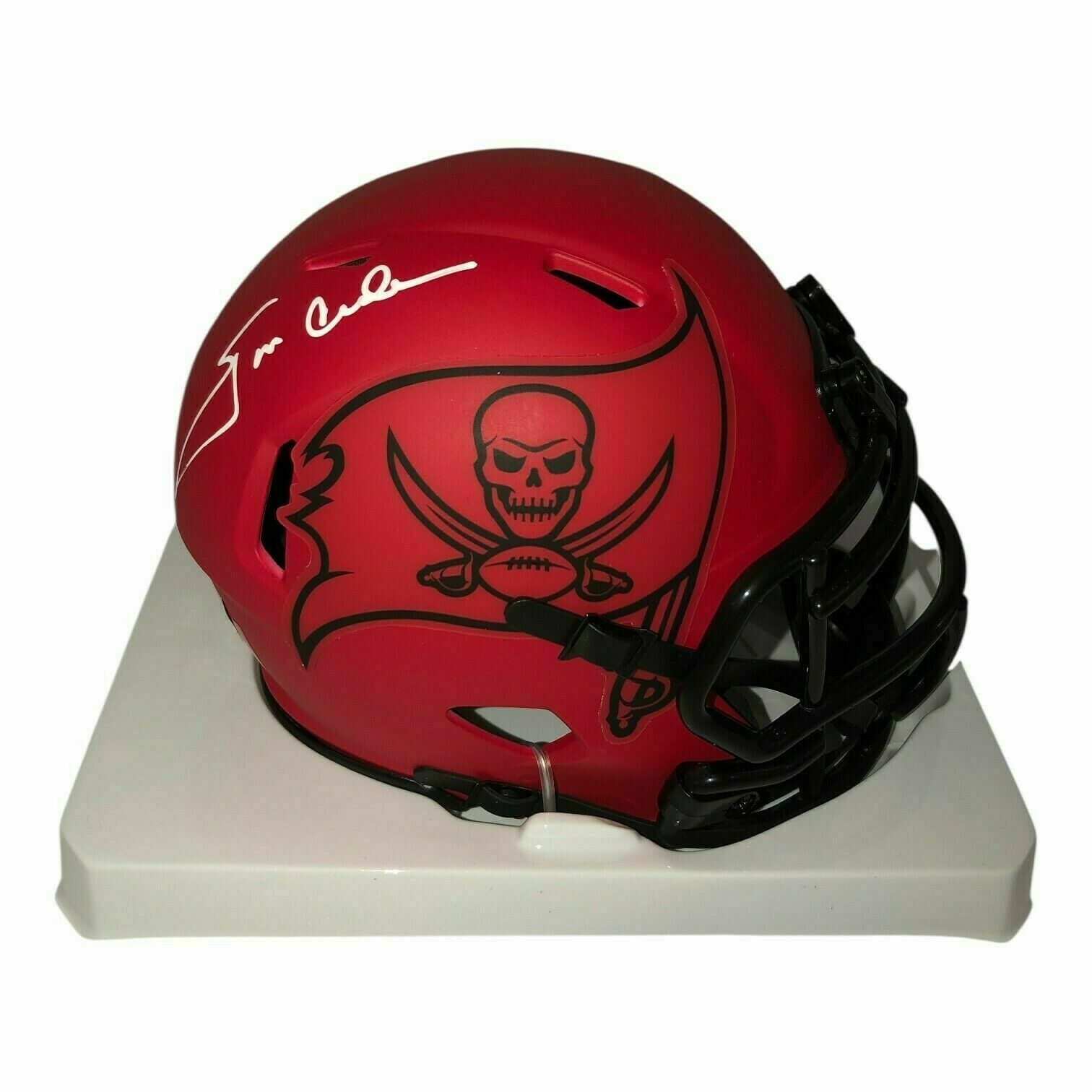 Jon Gruden Autographed Tampa Bay Buccaneers Rave Mini Helmet - Beckett