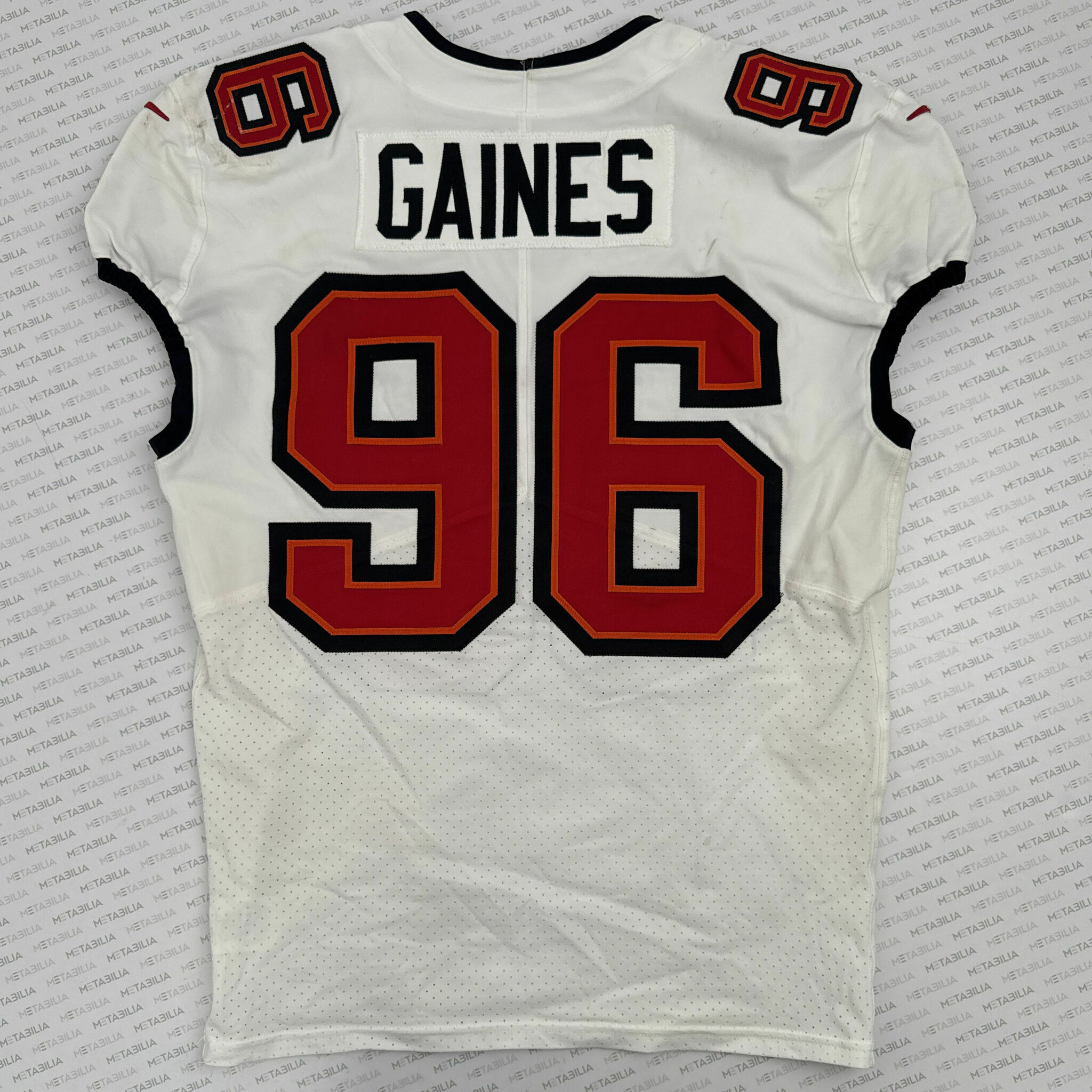 #96 Gaines PS3 Game-Worn Jersey vs Bills