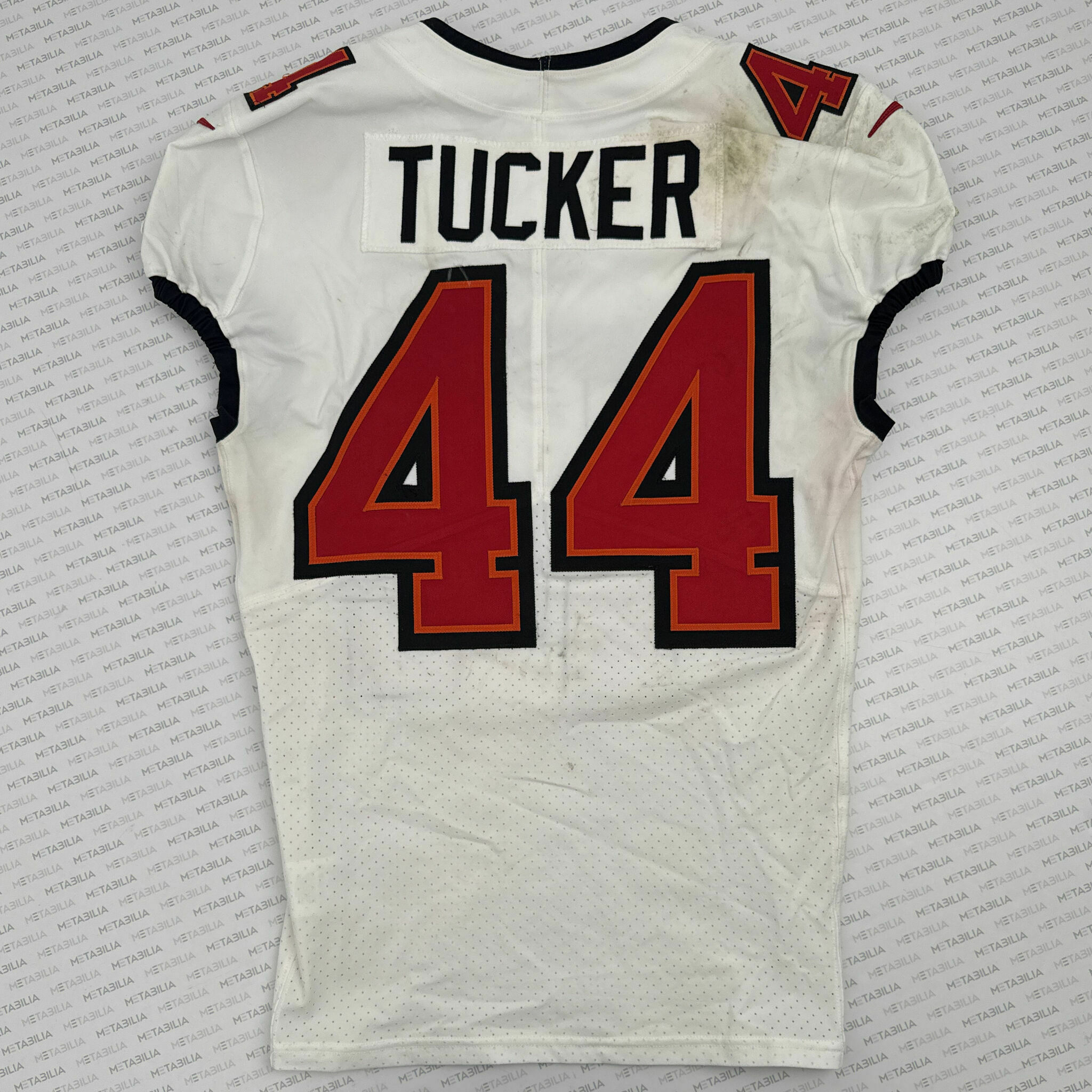 #44 Tucker PS3 Game-Worn Jersey vs Bills