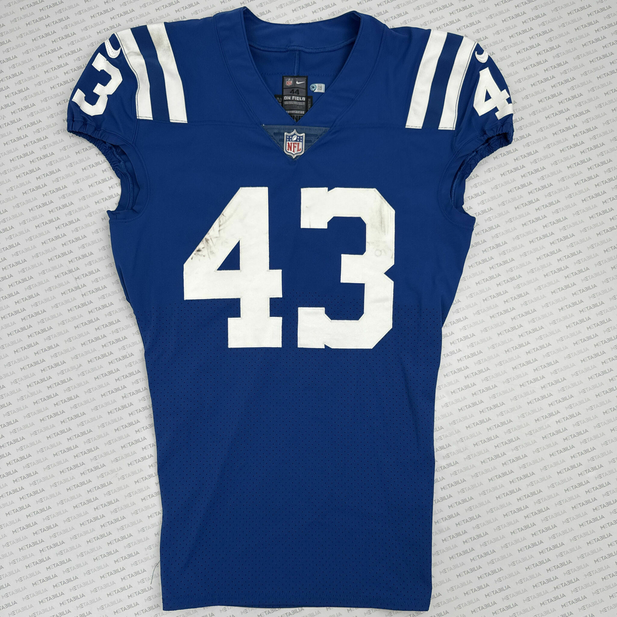 #43 Travis Team-Issued Jersey
