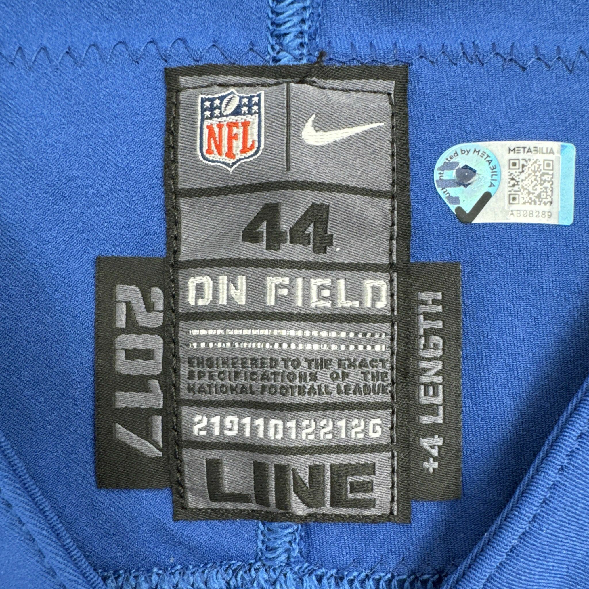 #43 Travis Team-Issued Jersey