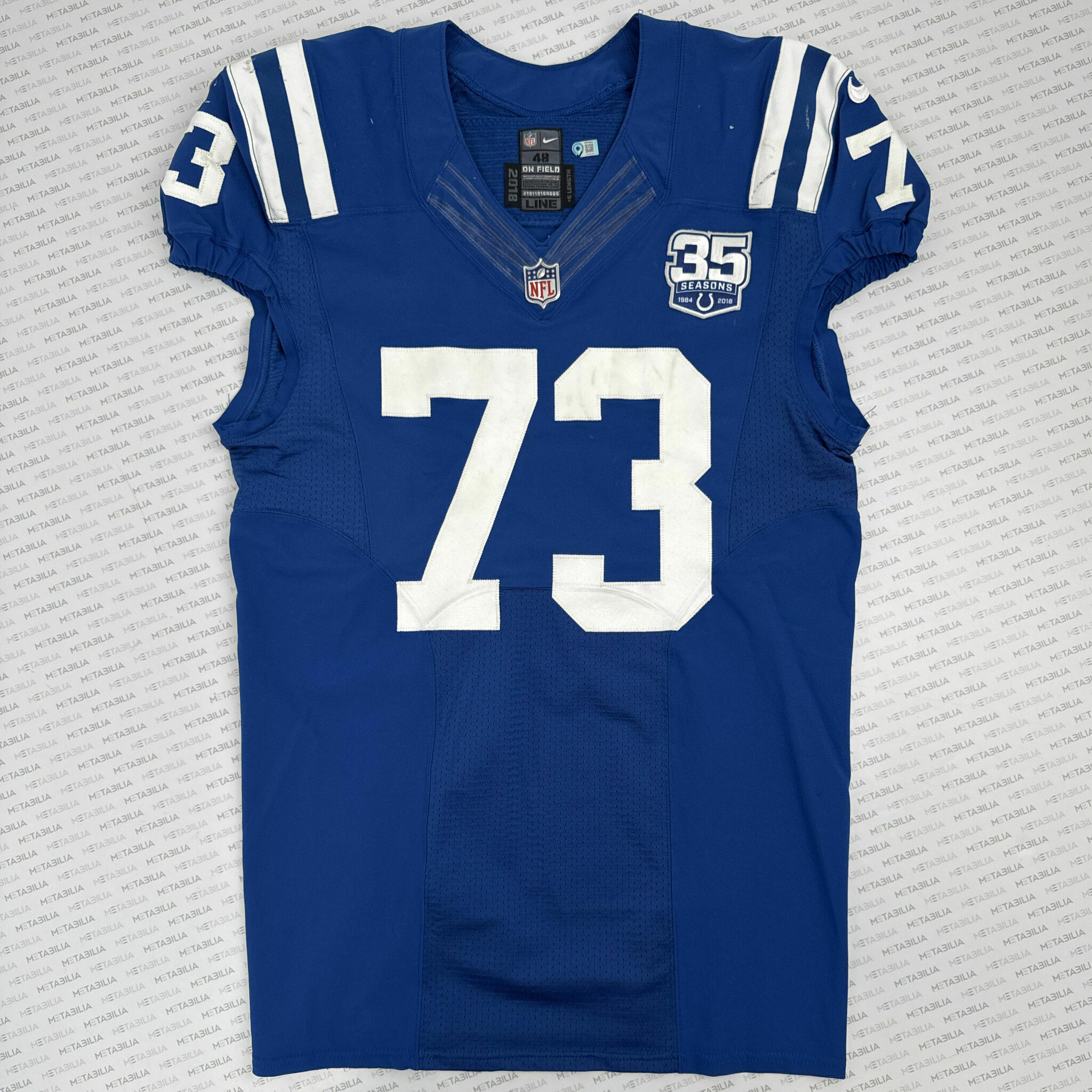 #73 Haeg Game-Worn Jersey